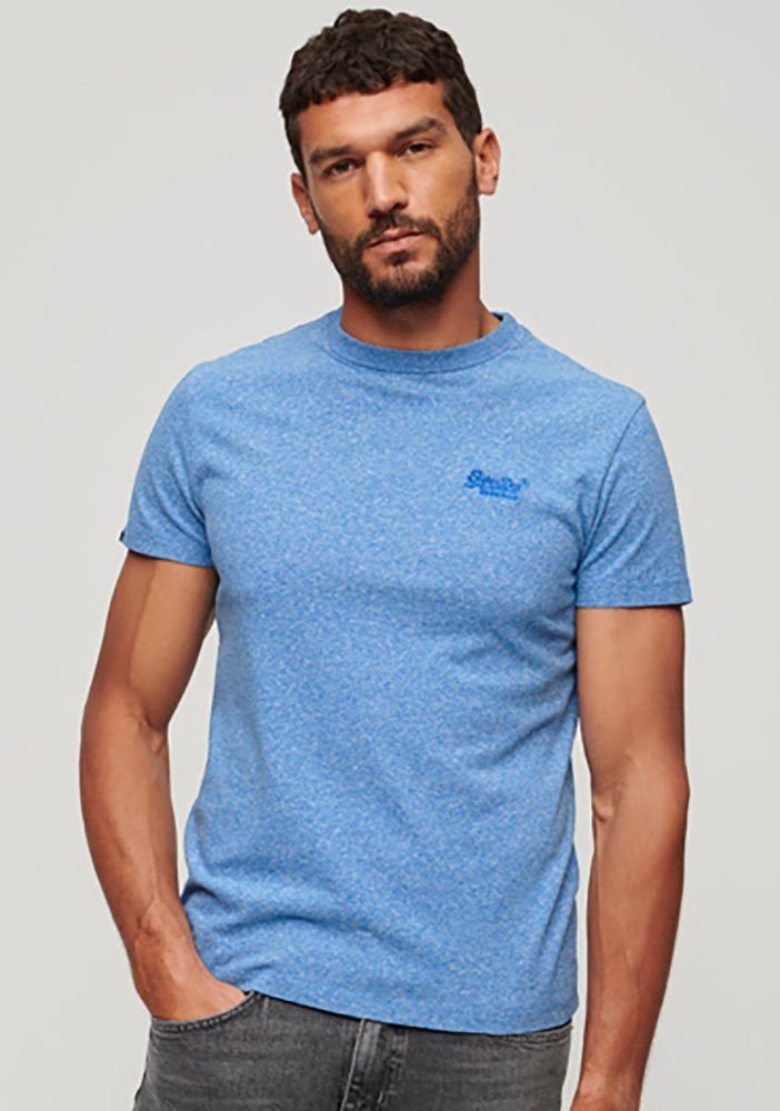 Superdry Rundhalsshirt Organic Cotton Essential Logo T-Shirt