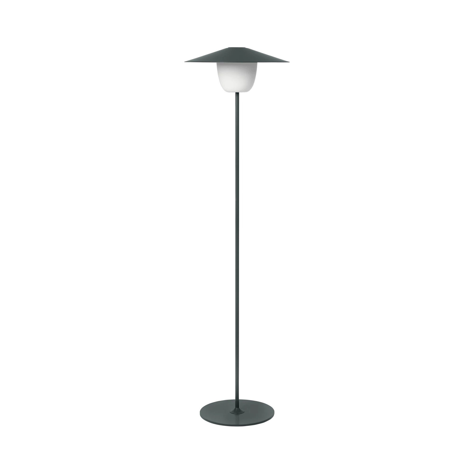 blomus LED Stehlampe -ANI LAMP FLOOR- Mobile LED-Stehleuchte: Designlampe - Innen und Außen, LED fest integriert, Warmweiß, Outdoor, IP44, 2700K, Wandelbar, Touch, Helligkeitsstufen, 24h Brenndauer