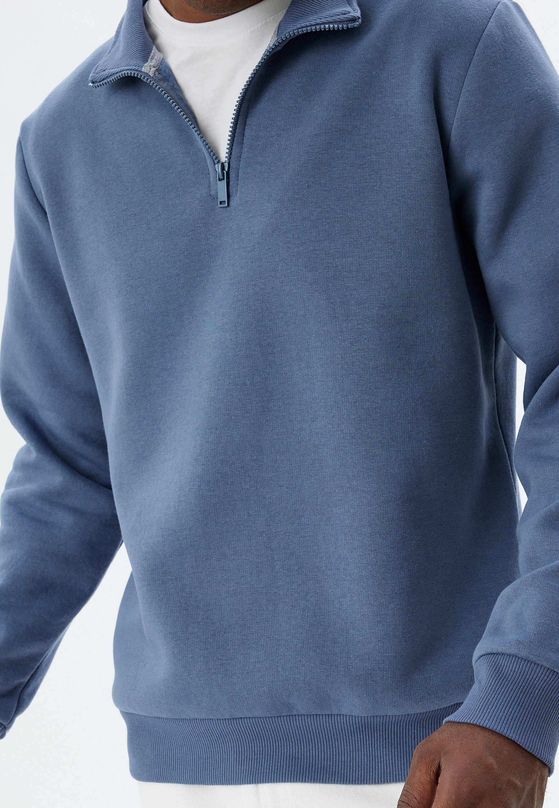 Koton Sweatshirt Halbreißverschluss Softshell