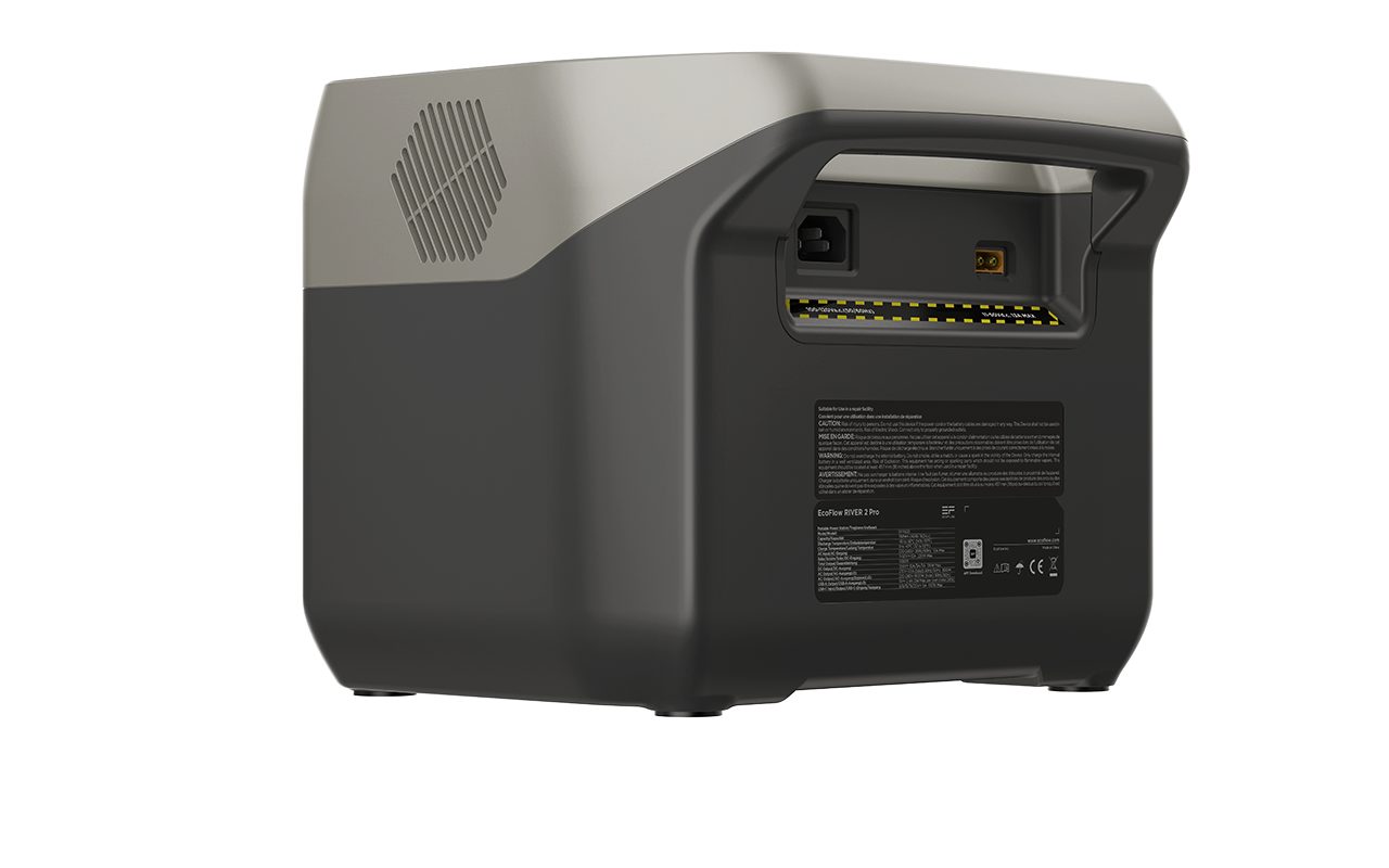 Ecoflow EcoFlow River 2 Pro 0% MwSt. Powerstation River 2 Pro, Schnellladung im X-Boost Modus