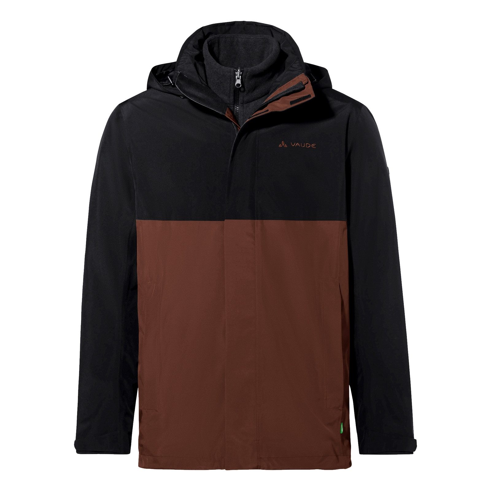 VAUDE 3-in-1-Funktionsjacke Men Rosemoor 3in1 Jacket mit Stehkragen & Kapuze