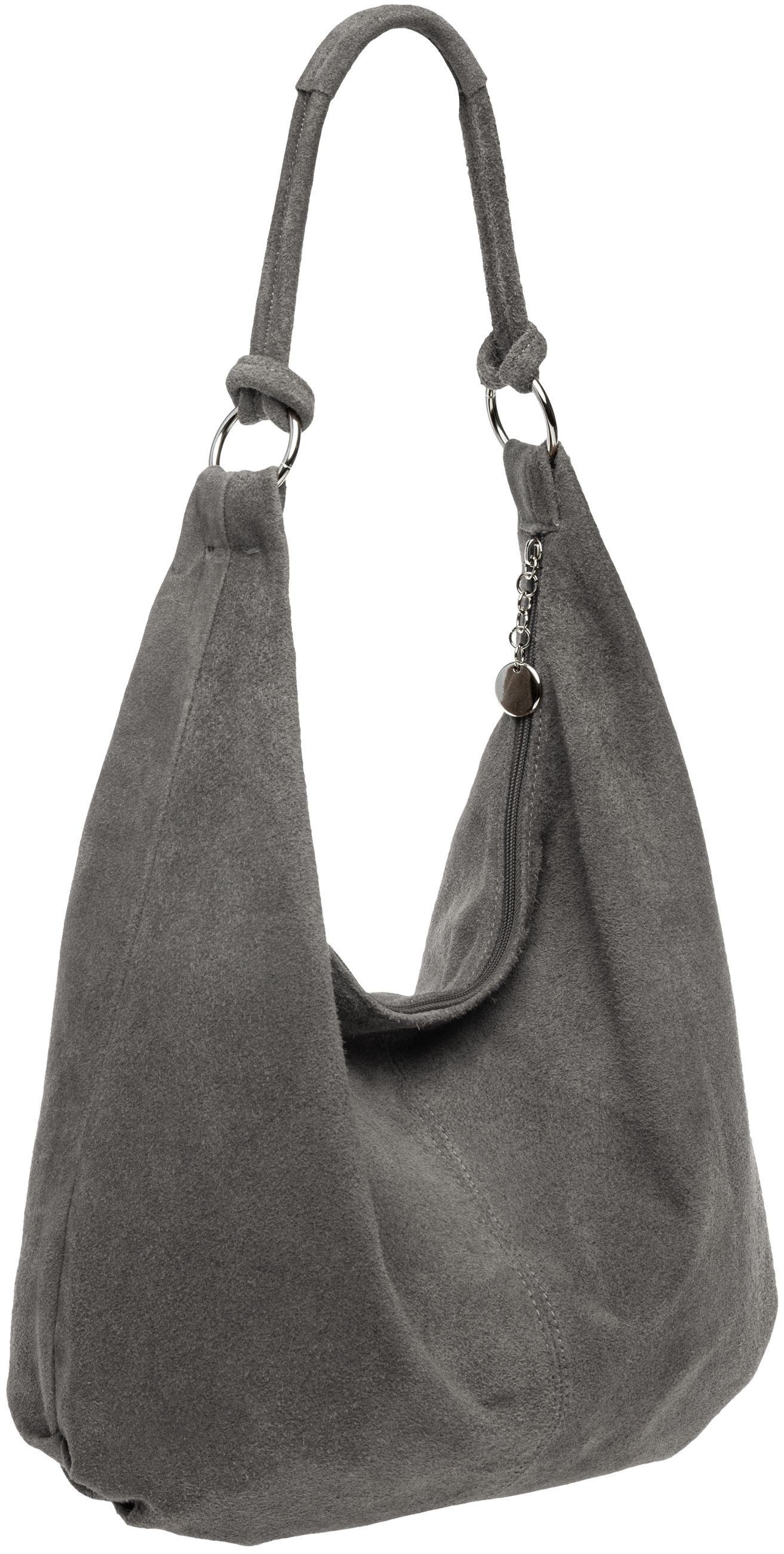 Caspar Schultertasche Damen Vintage Leder Tasche Hobo Bag - CLASSIC LINE - günstig online kaufen