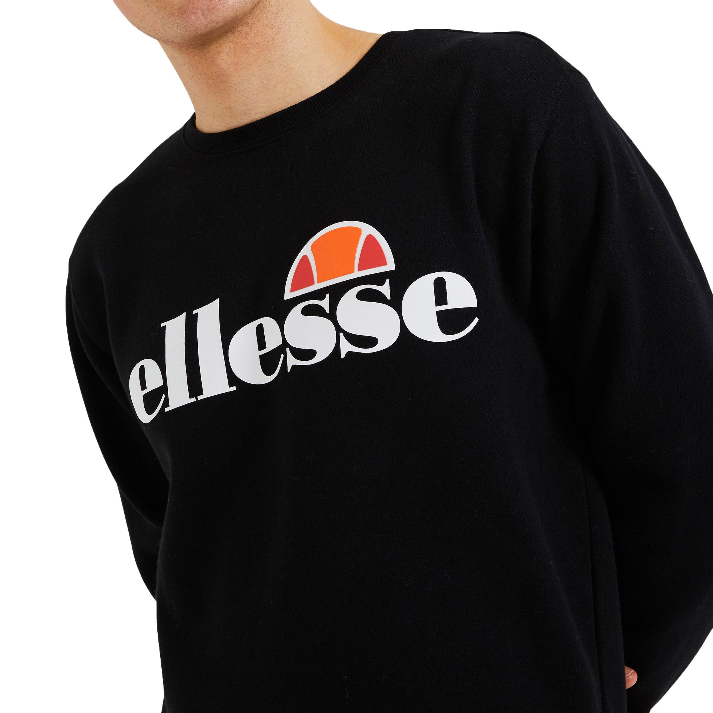 Ellesse Sweater SL Succiso Rundstrickbündchen an Ärmelabschlüssen und Saum