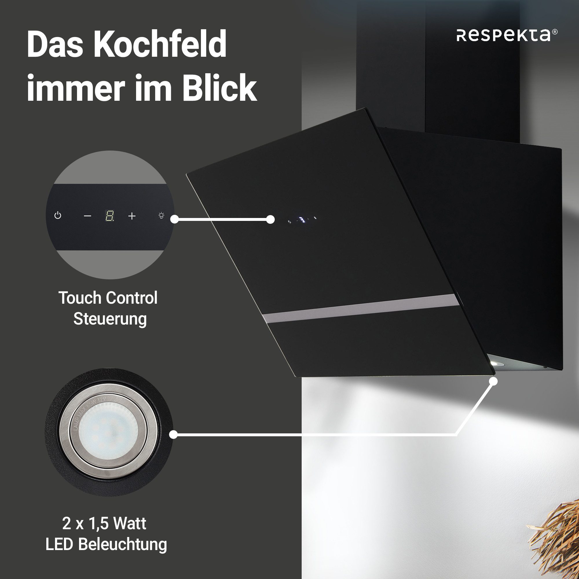 RESPEKTA Kopffreihaube Hera Hera, EEK: A; 3 Leistungsstufen; LED-Beleuchtung