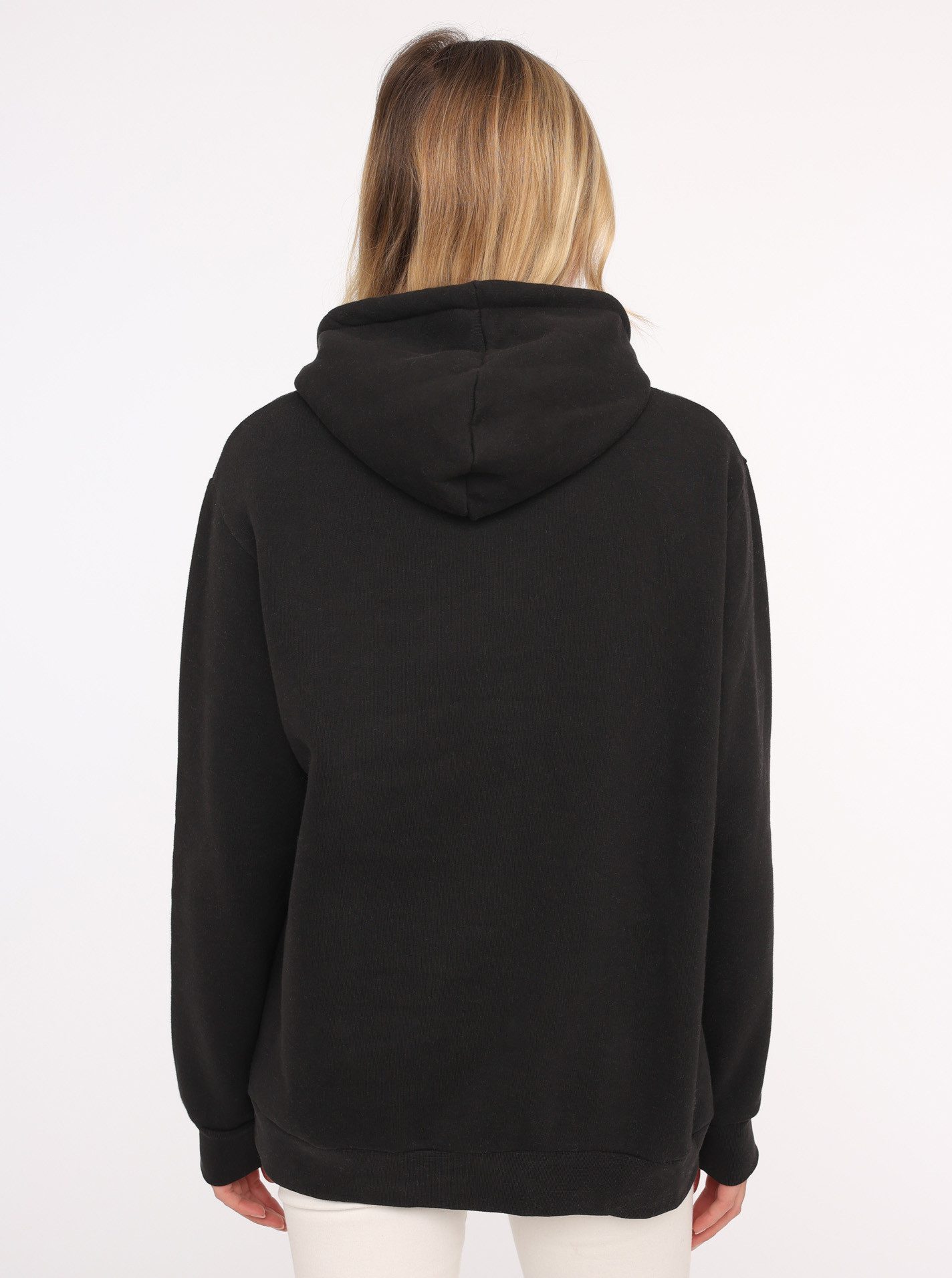 Zwillingsherz Hoodie "Wild Free" mit Pailletten, Kordel und Innenseite der Kapuze im -Look