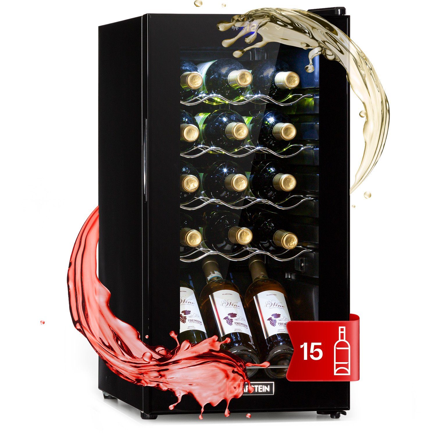 Weinkühlschrank Shiraz 15 Slim Uno