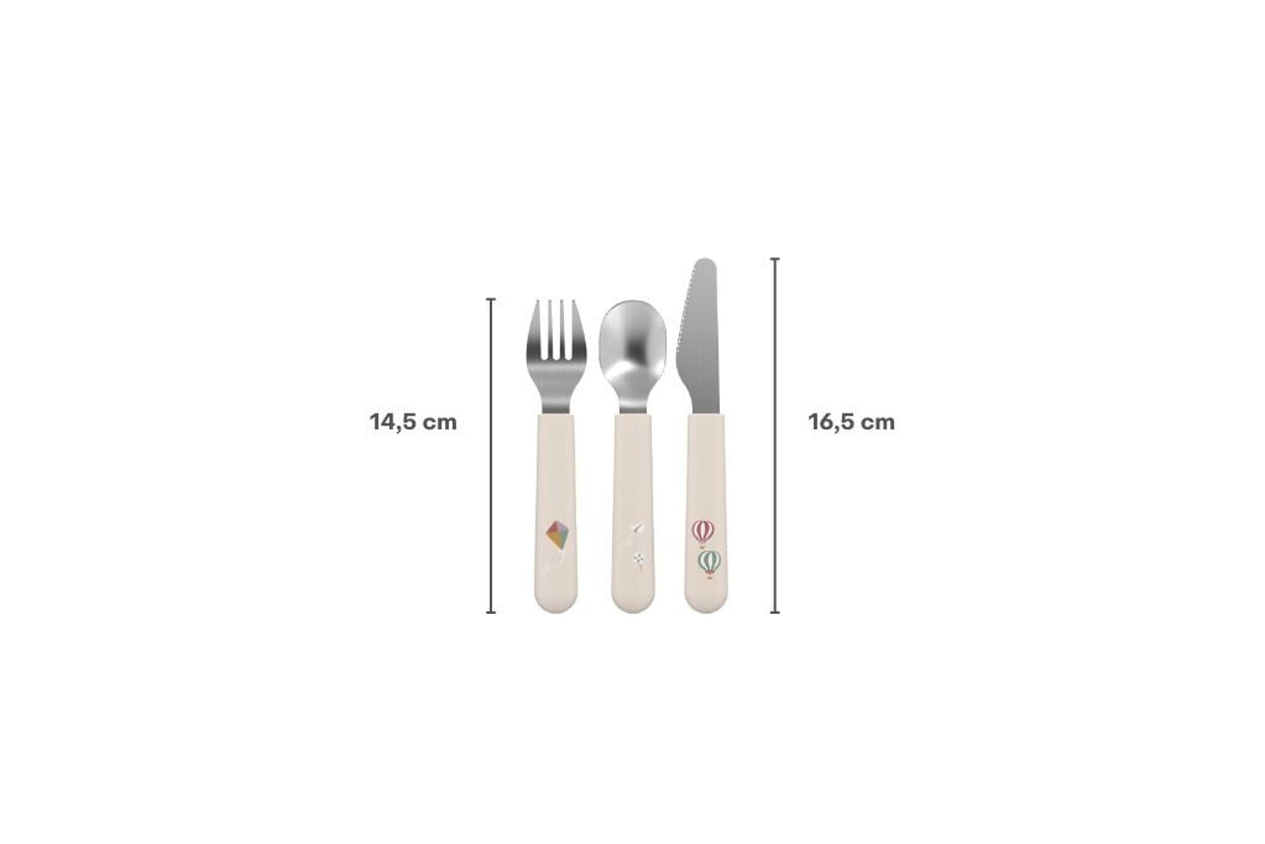 Mepal Kinderbesteck Mepal Mio Kinderbesteck 3-teiliges Set - Little Farm