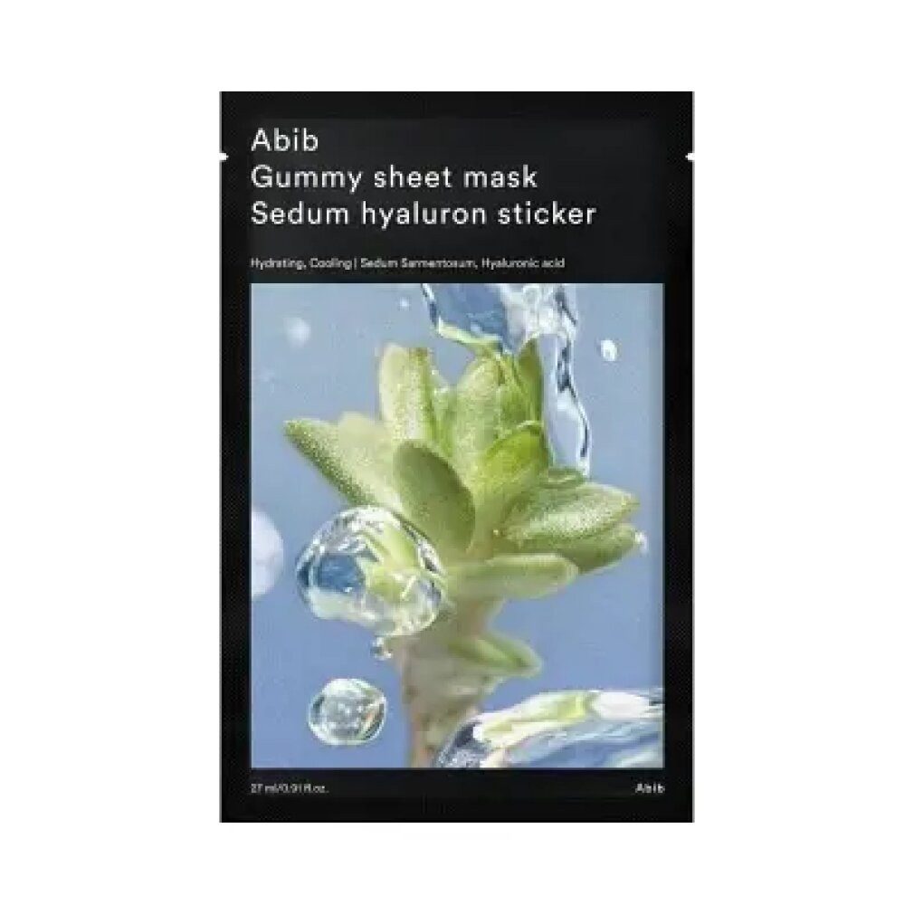 Abib Gesichtsmaske Gummy Sheet Mask Sedum Hyaluron Sticker