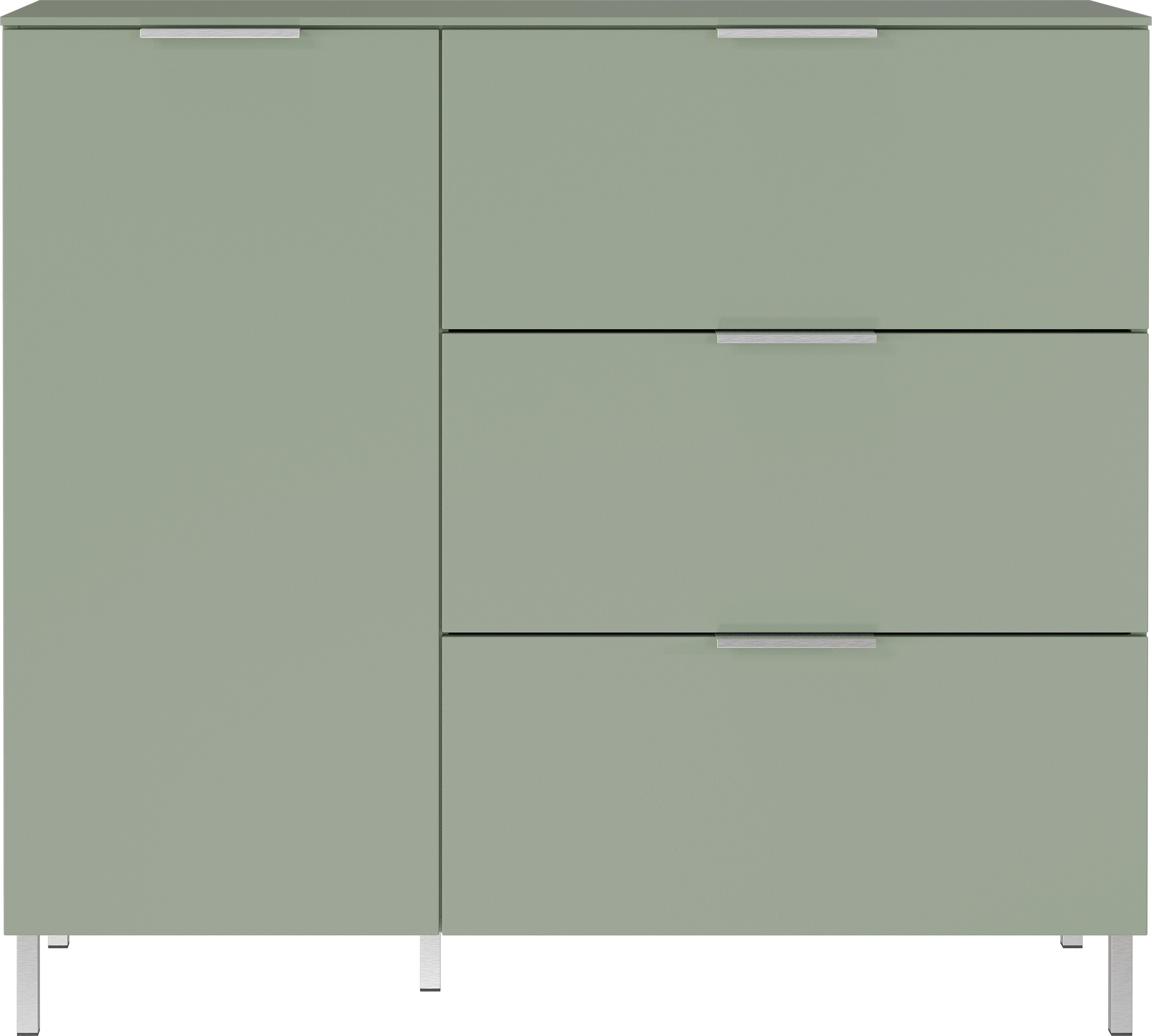Soft inkl. GERMANIA close-Funktion Türen Schubladen, Kommode zwei und bei Kenora, Fußvarianten