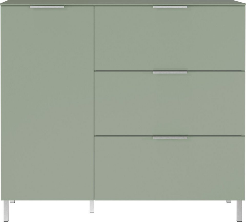 GERMANIA Kommode Kenora, Soft close-Funktion bei Türen und Schubladen,  inkl. zwei Fußvarianten