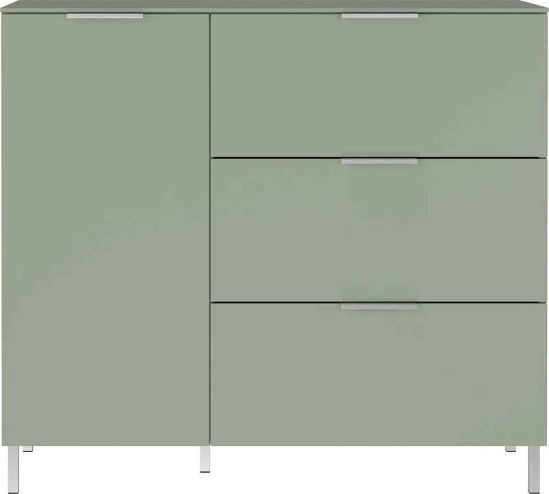 GERMANIA Kommode Kenora, Soft close-Funktion bei Türen und Schubladen, inkl. zwei Fußvarianten