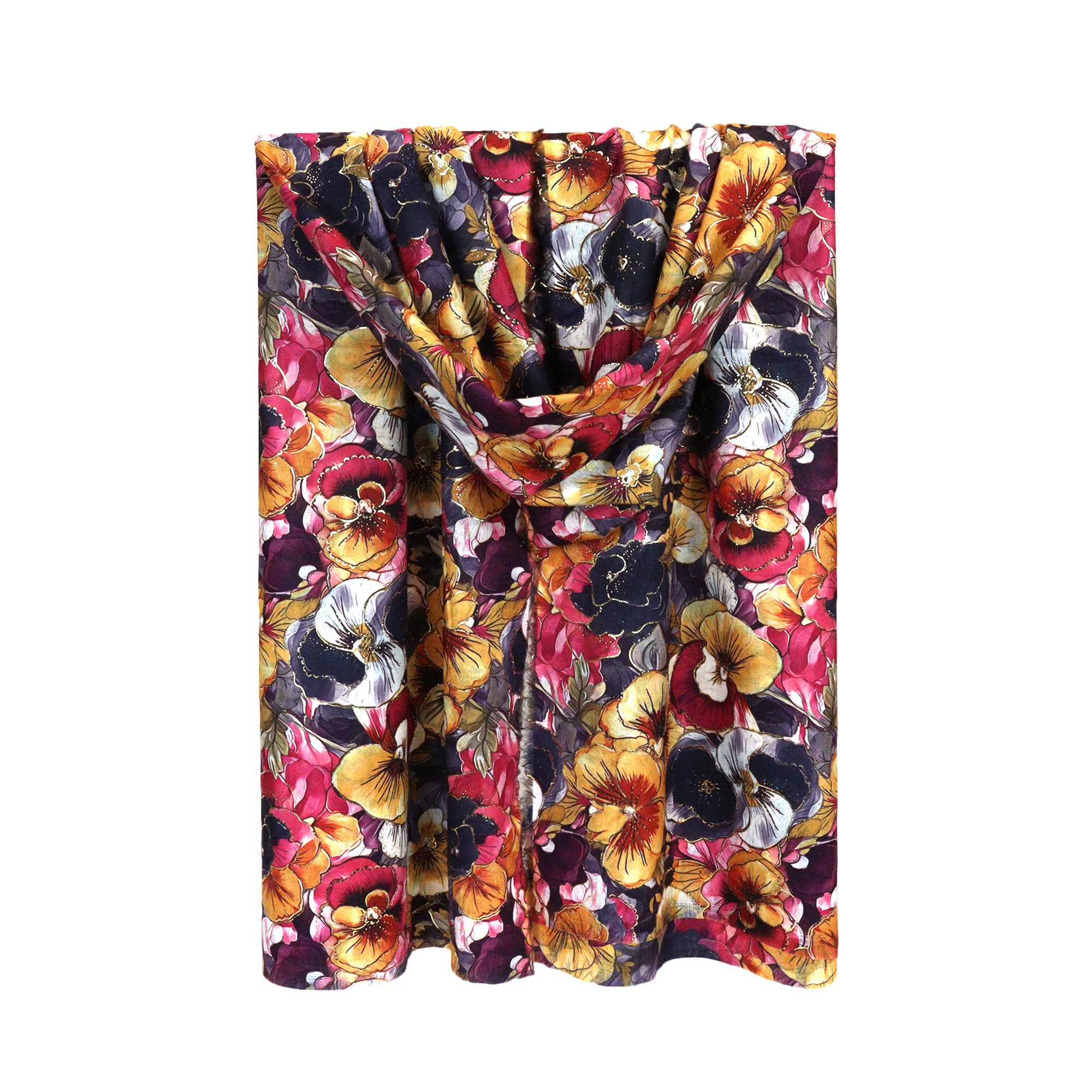 ZEBRO Modeschal Schal Stiefmütterchen günstig online kaufen