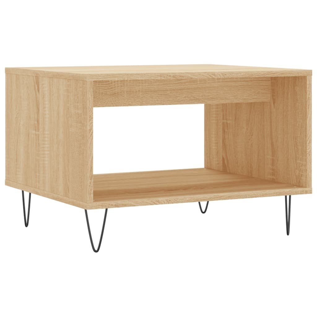 vidaXL Couchtisch Couchtisch Sonoma-Eiche 60x50x40 cm Holzwerkstoff (1-St)