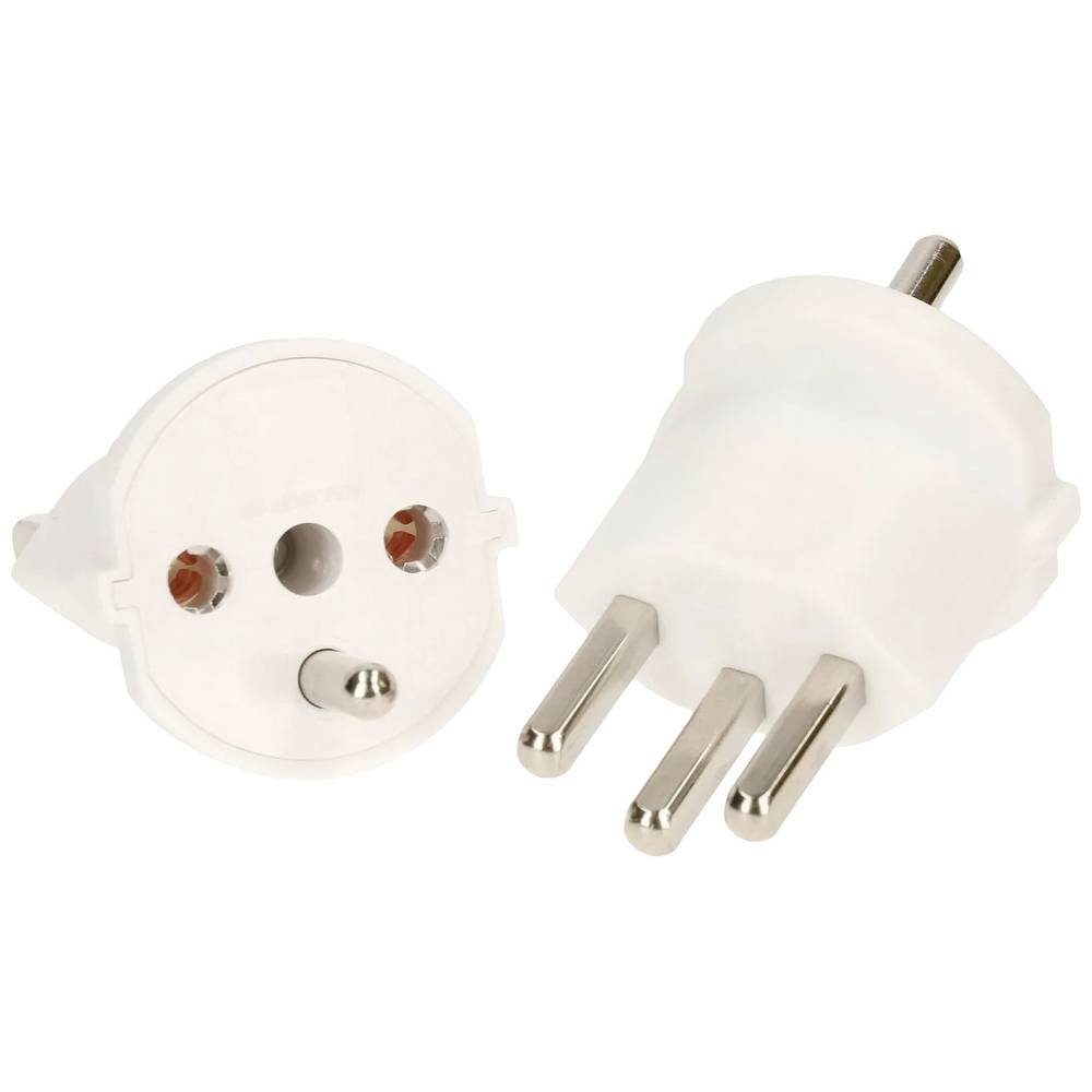 Fixadapter Typ23/Schutzkontak Reiseadapter