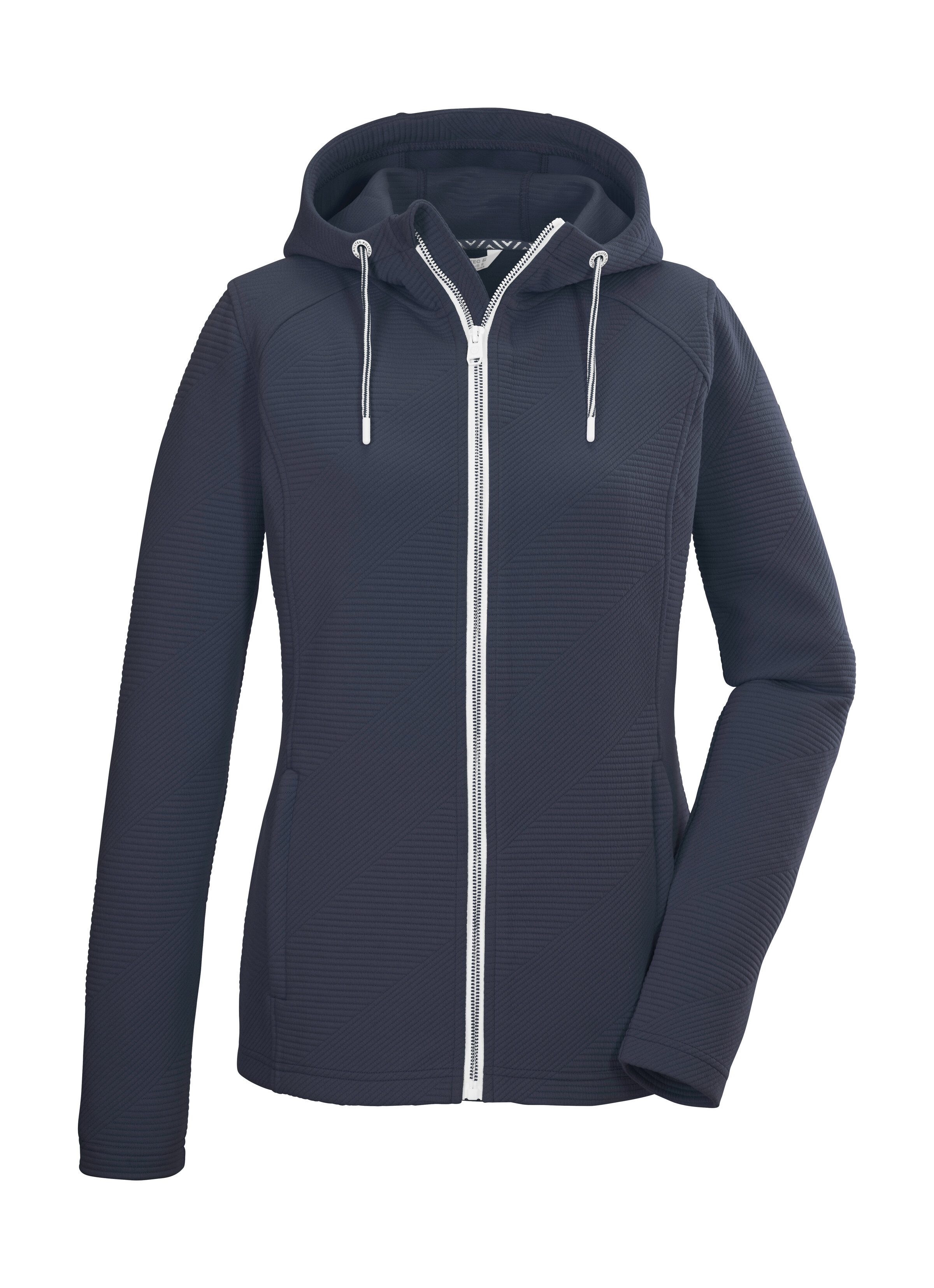 Killtec Strickjacke "KOS 33 WMN FLX JCKT" Damen Powerstretchjacke mit Kapuz günstig online kaufen