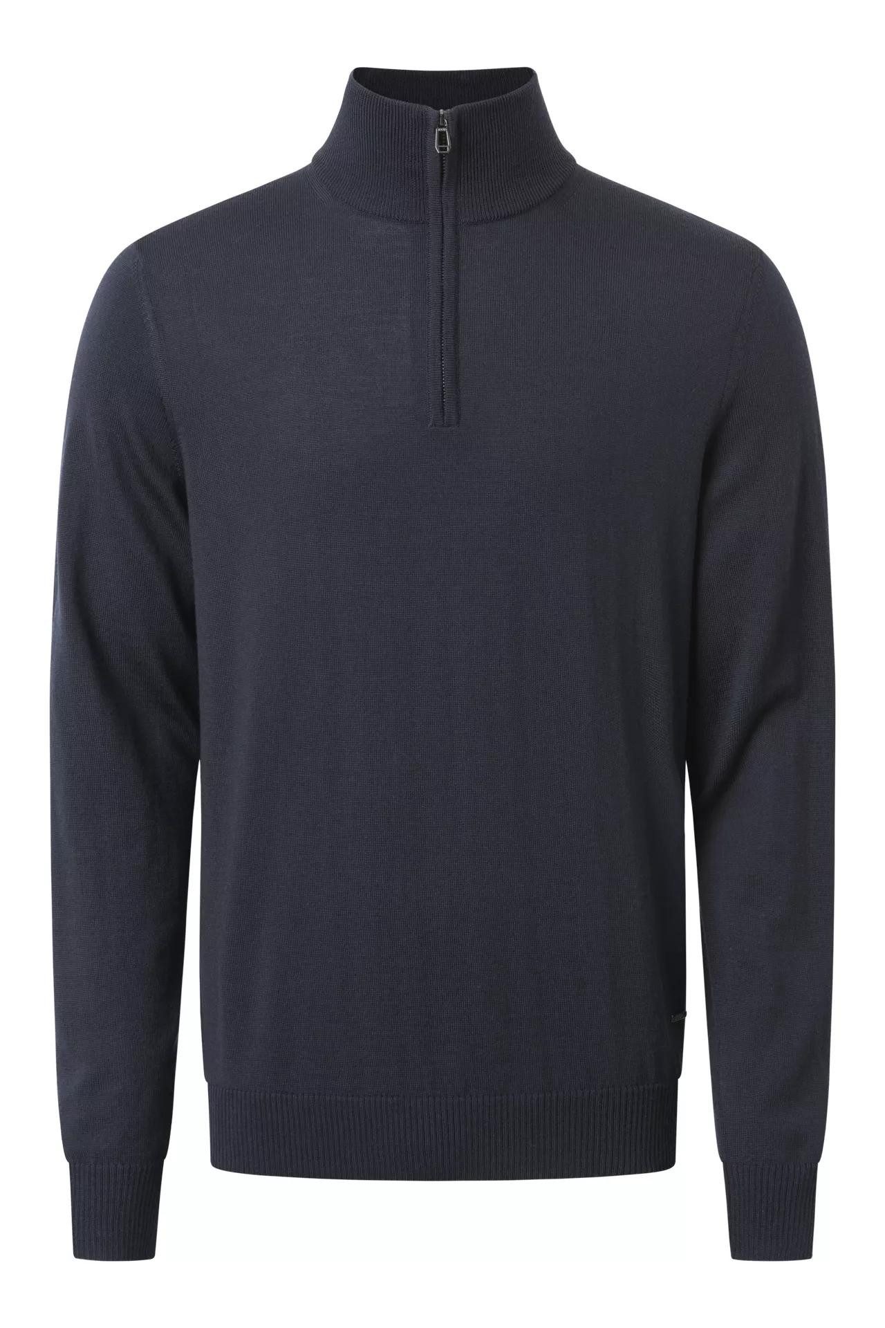 JOOP! Strickpullover Dario Regular fit mit Troyer-Kragen