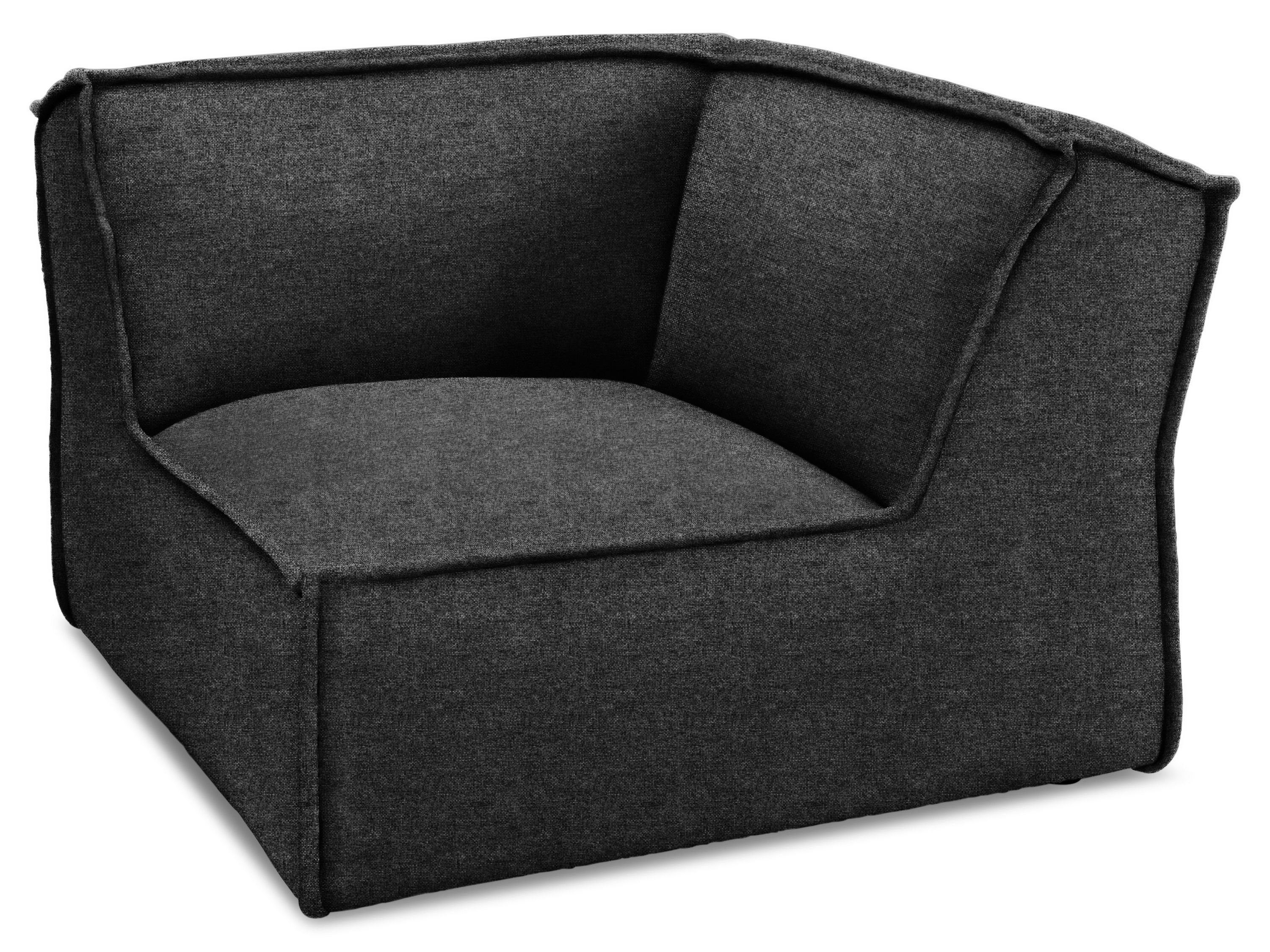 SANSIBAR Living Sofa Eckelement, Eckelement SANSIBAR Rantum (BHT 108x79x108 cm) BHT 108x79x108 cm anthrazit 22