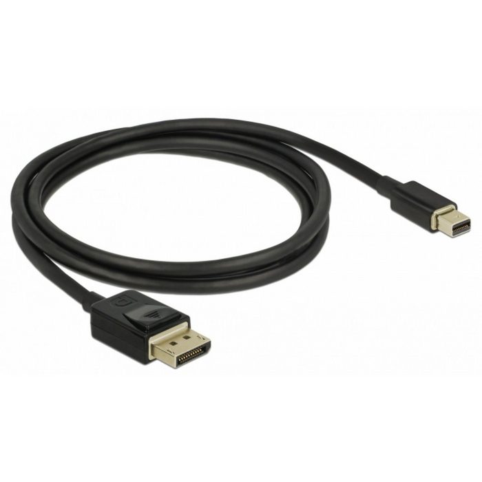 Delock Kabel miniDisplayPort (St) &gt; DisplayPort (St) 8K 60Hz zertifiziert Video-Kabel