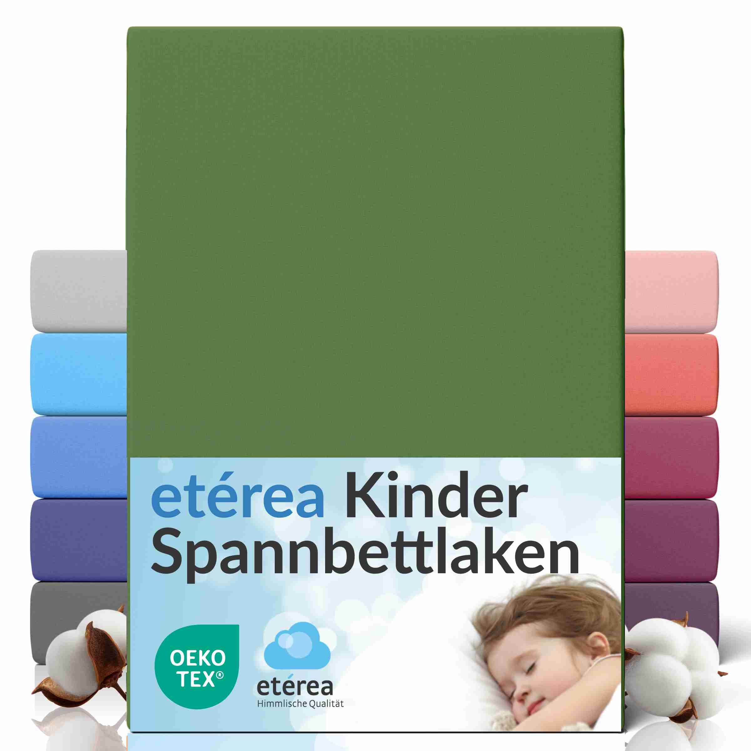 etérea Himmlische Qualität Spannbettlaken etérea Comfort Jersey Spannbettlaken, Jersey, Gummizug: rundum, (1 Stück)