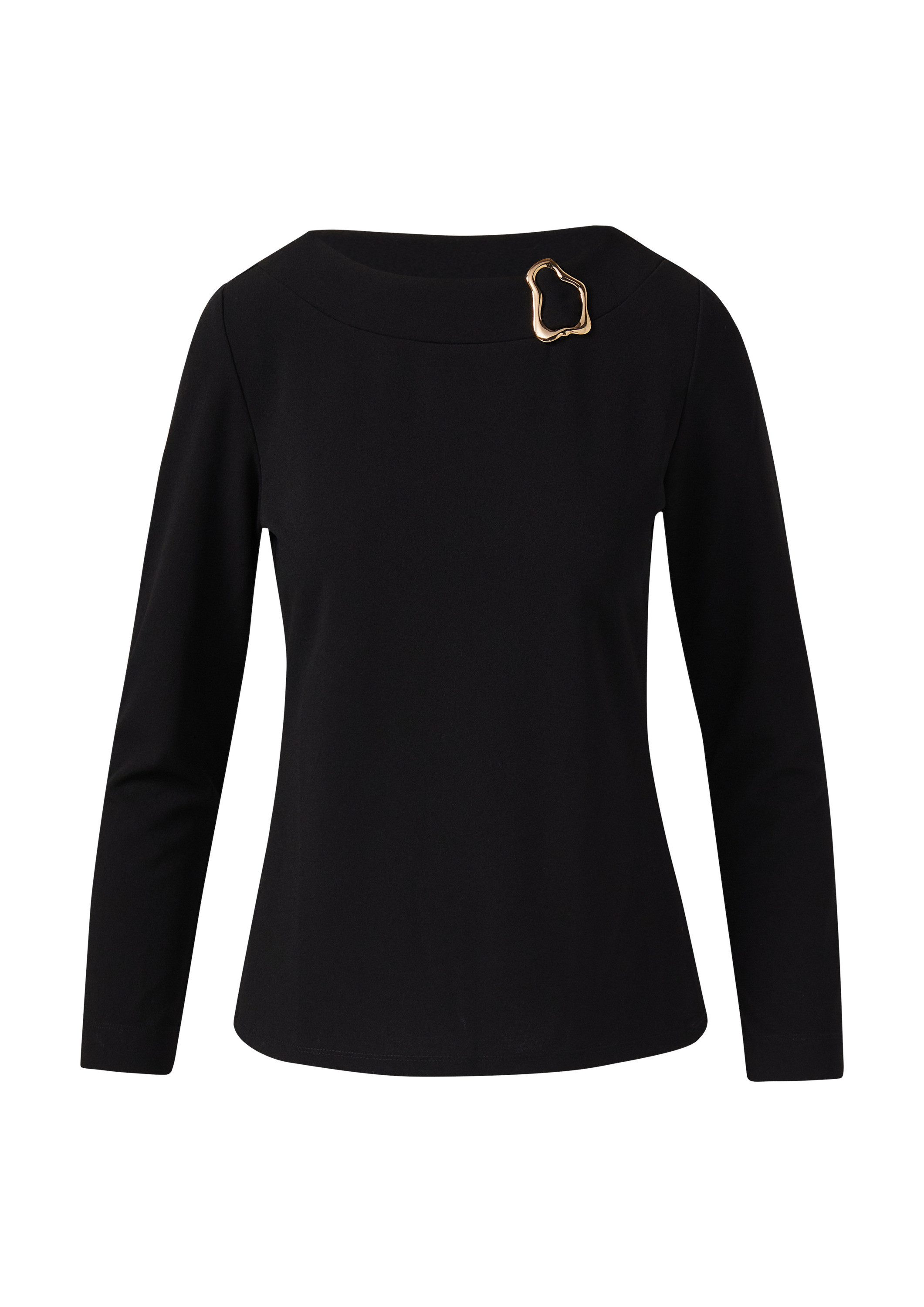 s.Oliver Langarmshirt T-Shirt Shirt aus Interlock-Jersey günstig online kaufen