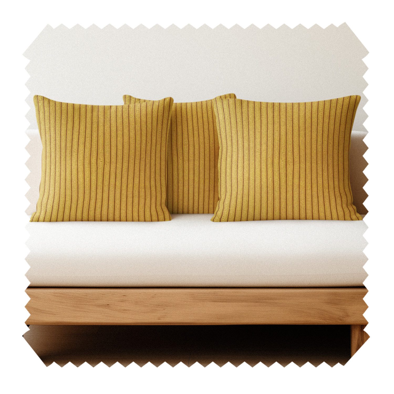 novely® Dekokissen 3er Set Dekokissen PORTO Cord-Optik Kissen Kissenbezug 40x40cm Füllung, Cord-Optik, Samtige Haptik, Fusselfrei, versteckter Reißverschluss