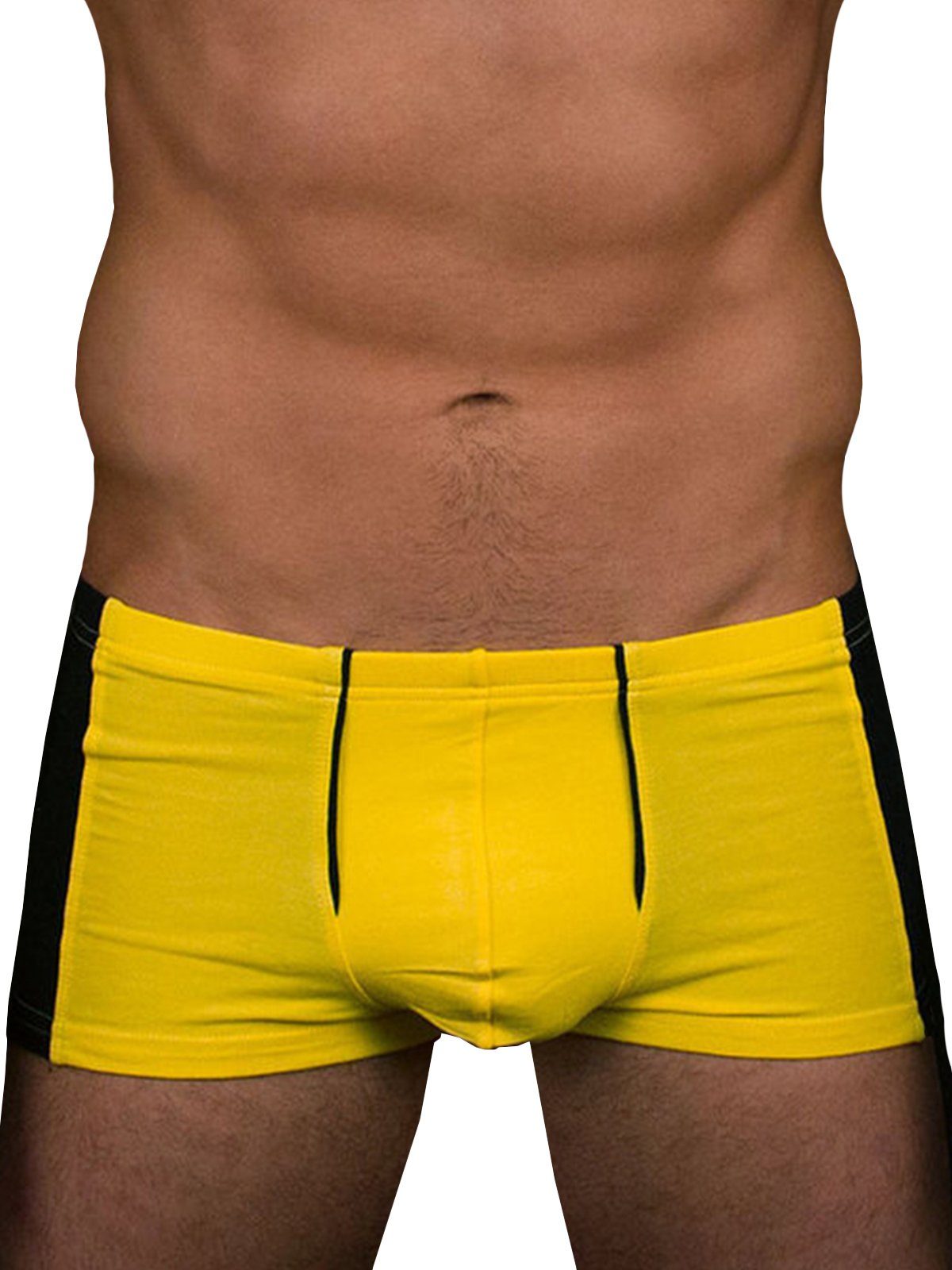 Doreanse Underwear Hipster Herren Trunk Männer Boxer Pants, original Doreanse DA1599 Gelb