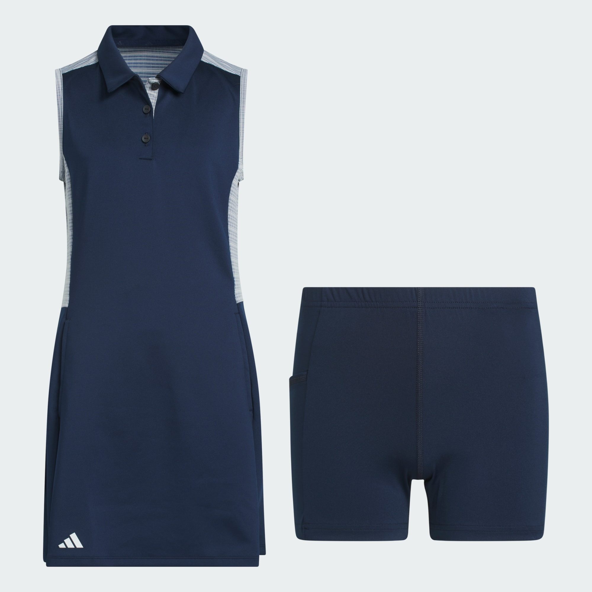 adidas Performance Polokleid ÄRMELLOSES KLEID KIDS (1-tlg)