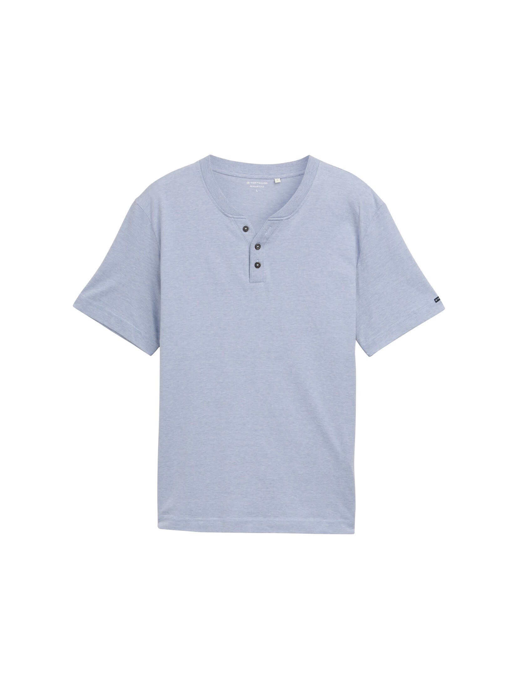 TOM TAILOR T-Shirt Henley T-Shirt aus günstig online kaufen