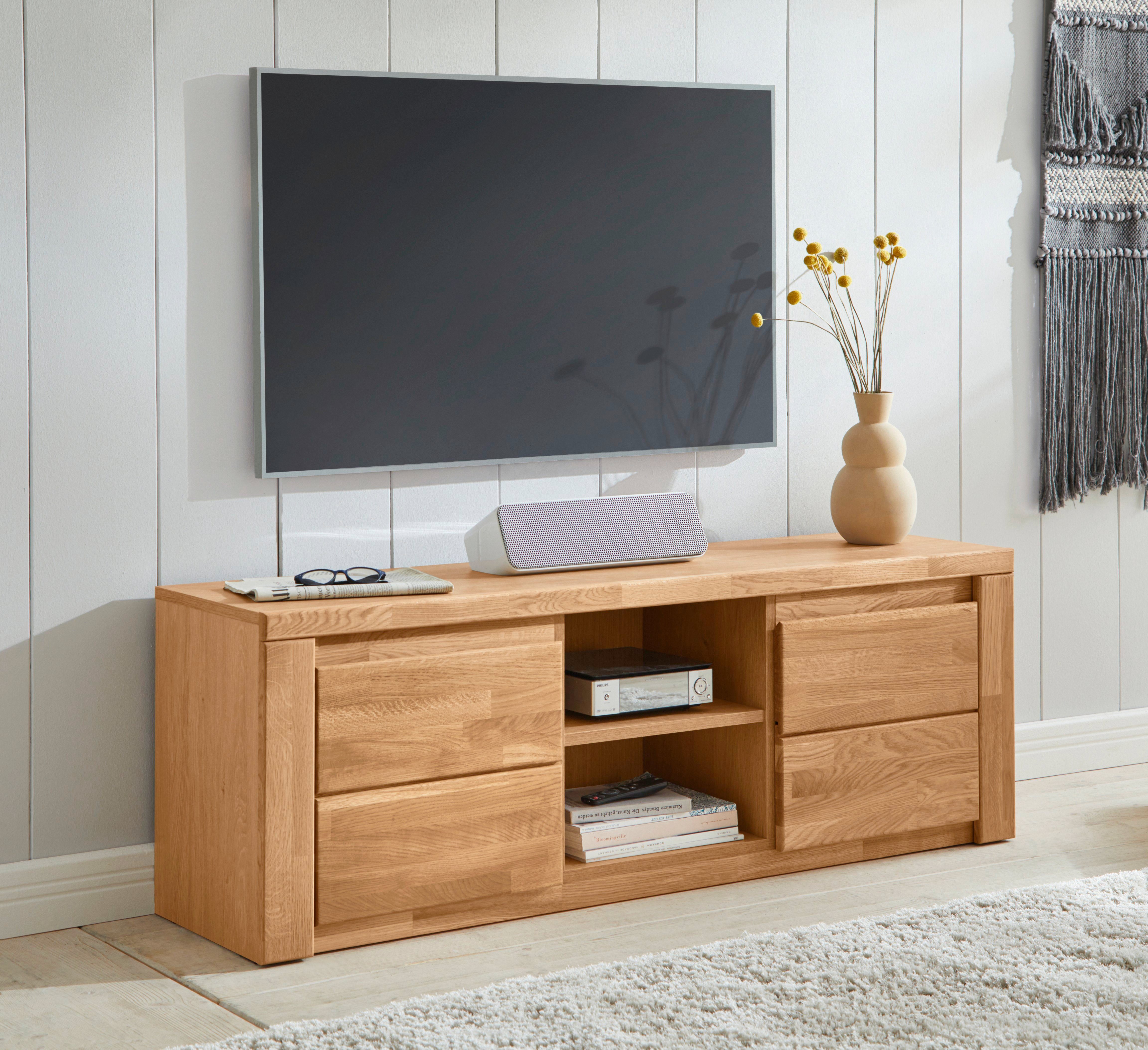 OTTO home Lowboard Burani, grifflose Optik