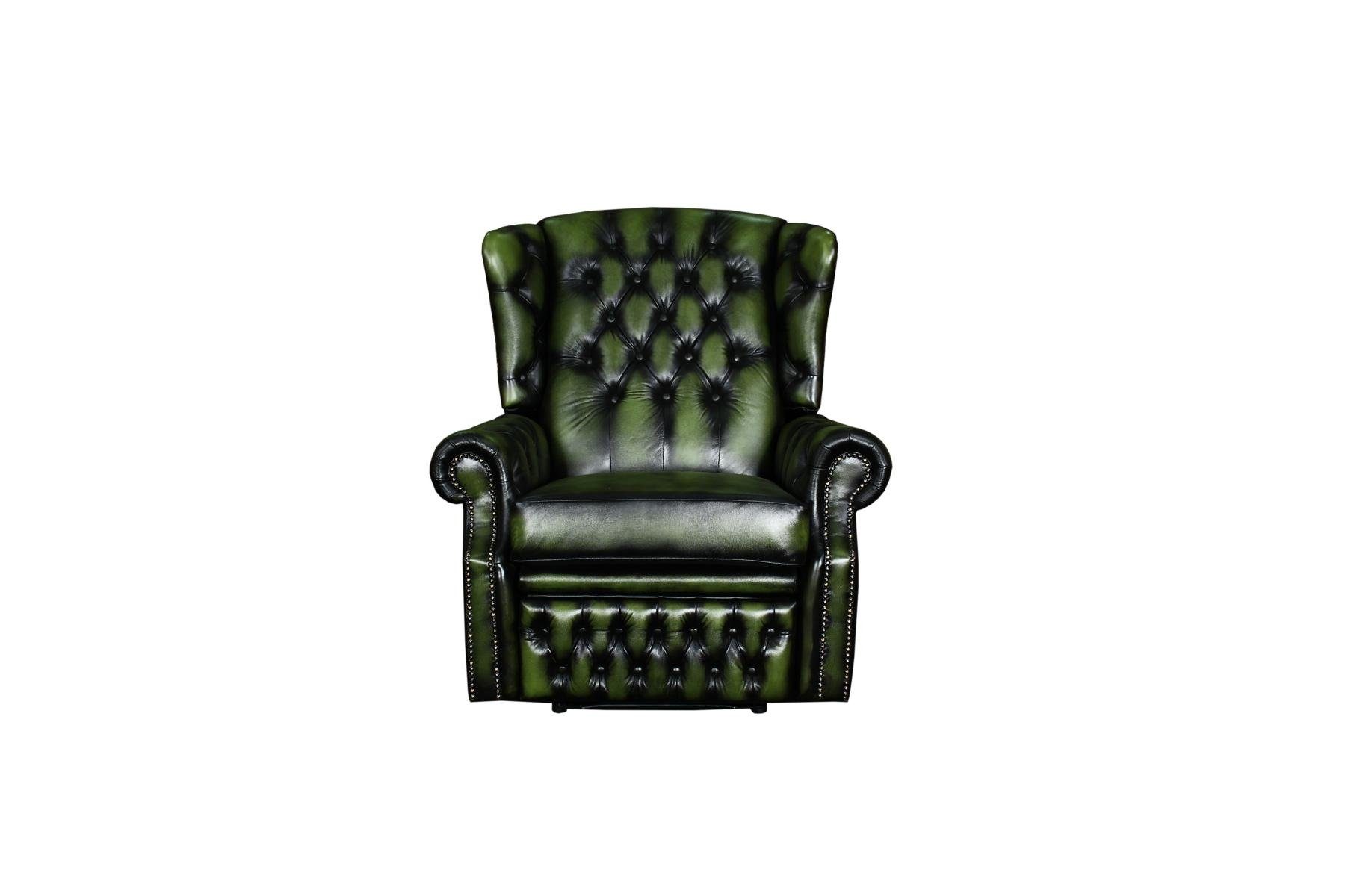 Chesterfield-Sessel Recliner lieferbar Chesterfield Motor SOFORT Salottini Ohrensessel Stunning