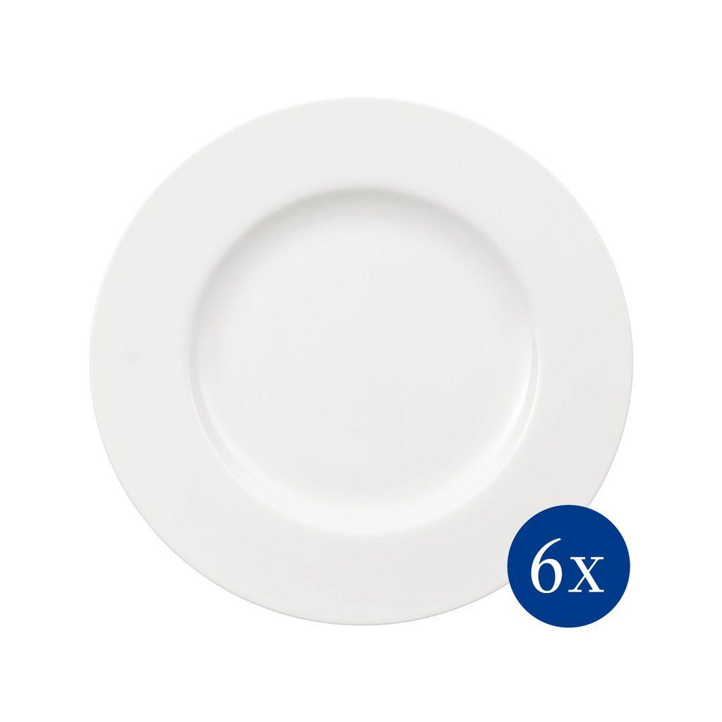 Villeroy & Boch Geschirr-Set Royal Speiseteller, 6 Stück, 28 ø (6-tlg), 6 Personen, Porzellan