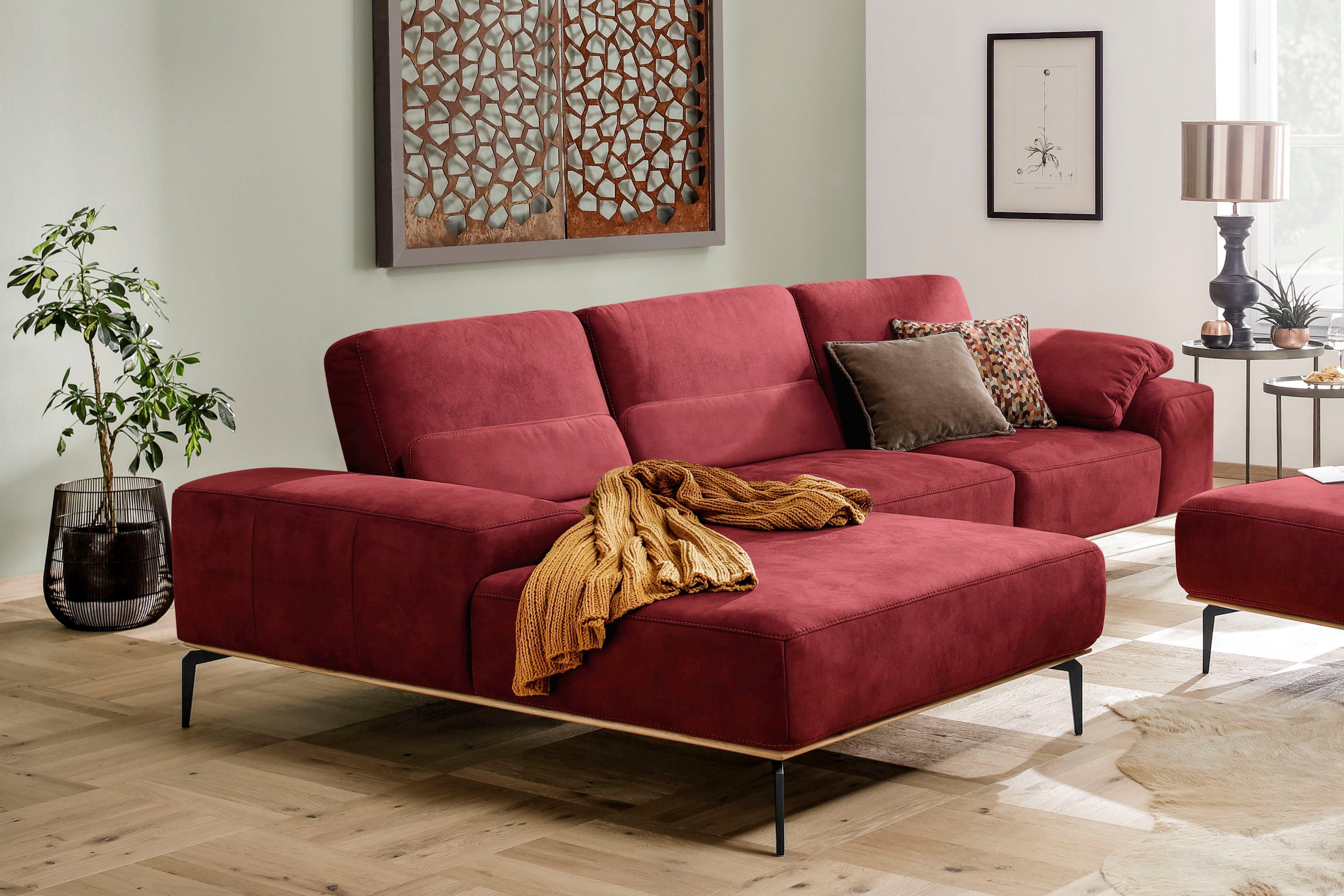 W.SCHILLIG Ecksofa run, Designsofa mit tollem günstig online kaufen