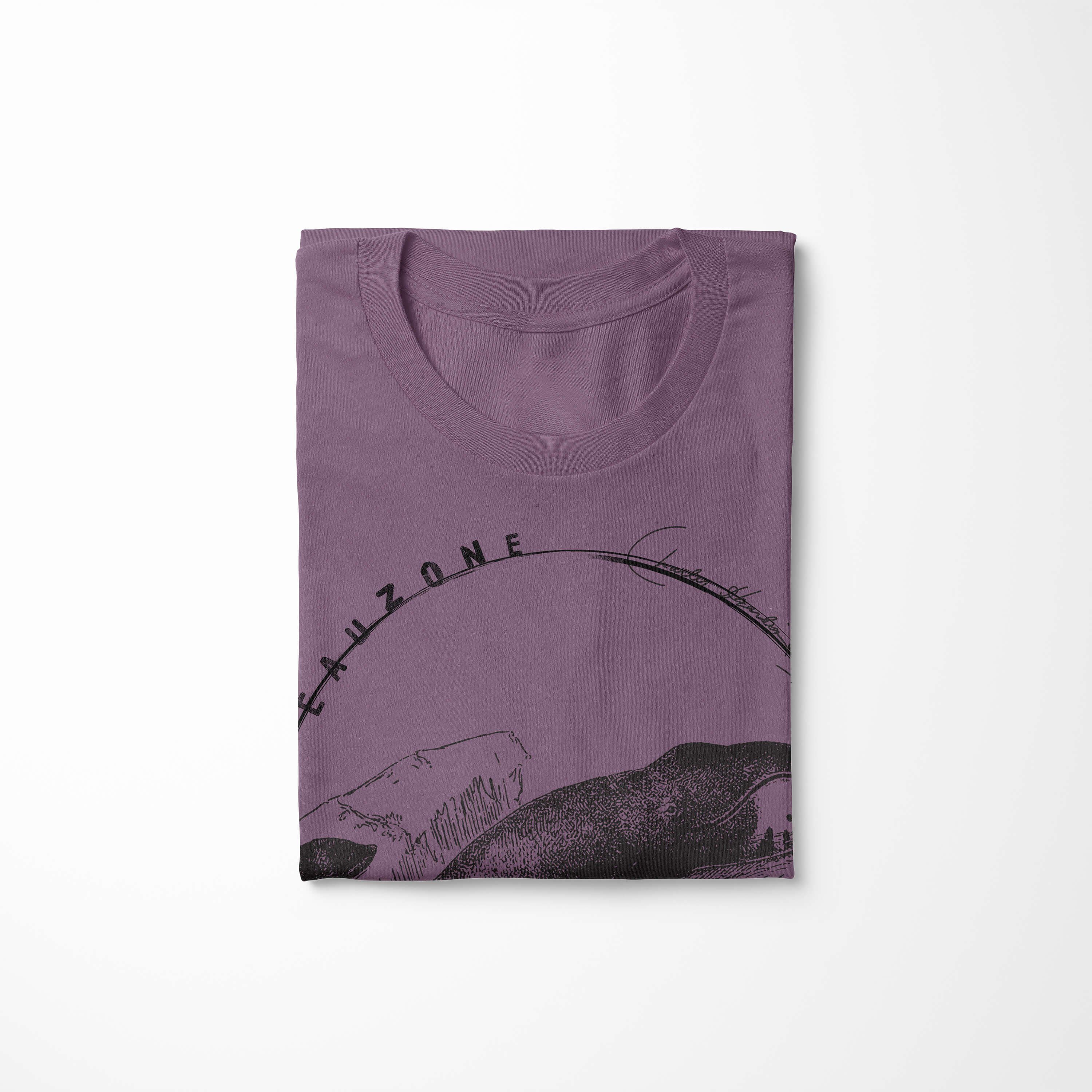 Sinus Shiraz Evolution Herren Grönlandwal T-Shirt Art T-Shirt