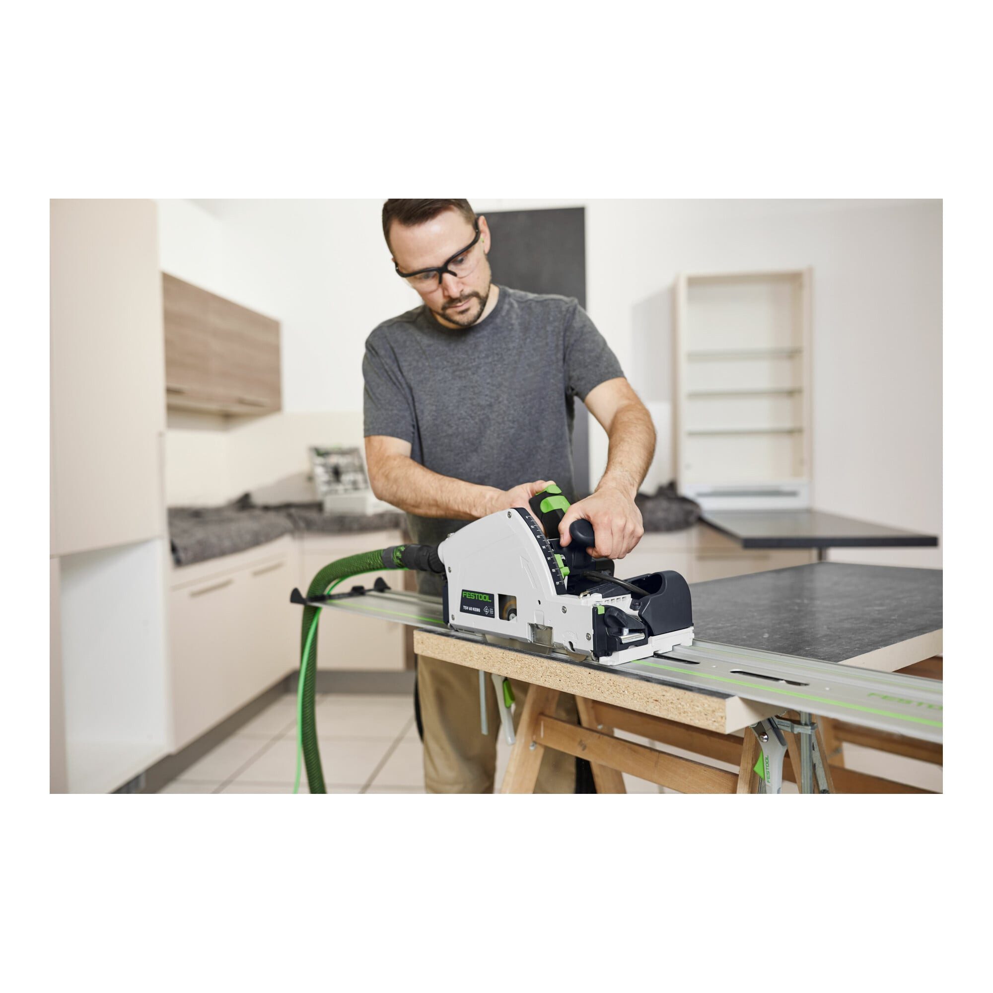 FESTOOL Tauchsäge Festool Vorritzer-Tauchsäge TSV 60 KEBQ-Plus