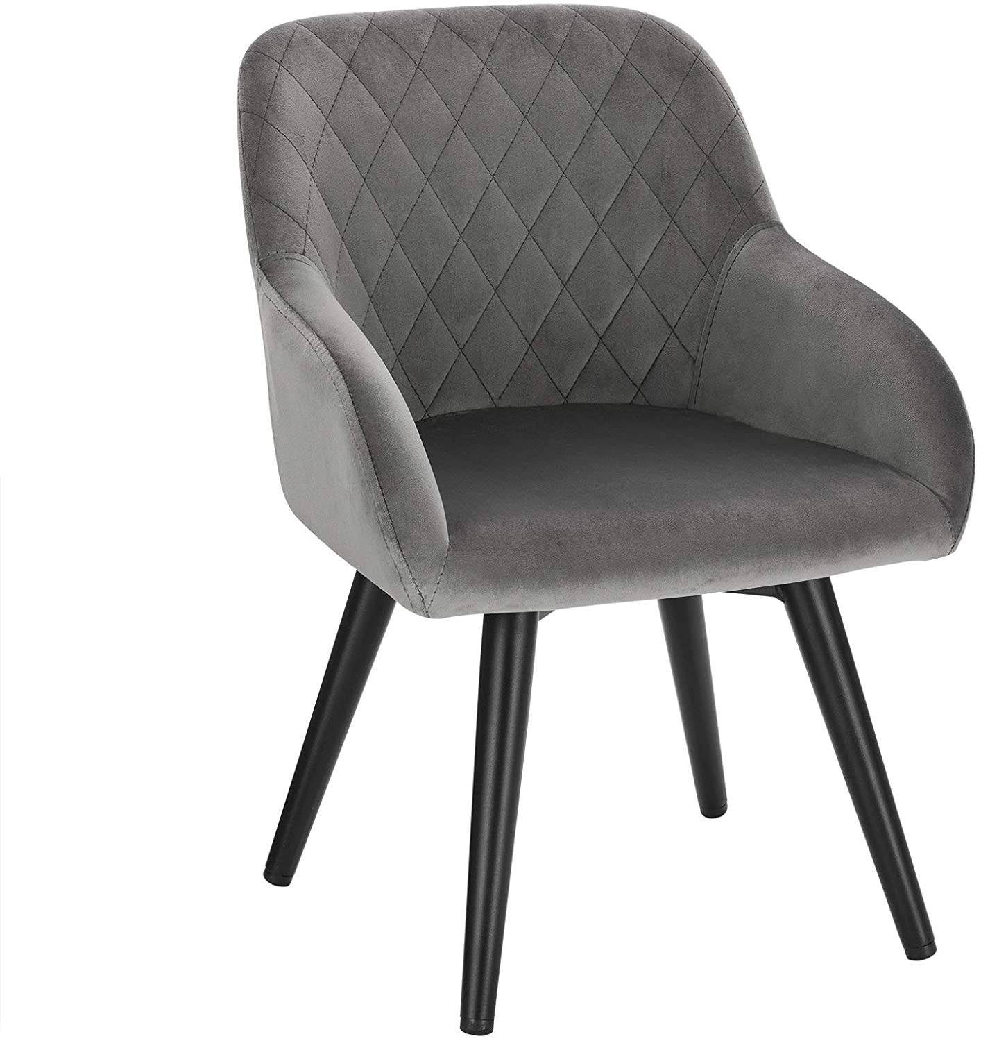 Woltu Stuhl (1 St), Samtstoff Metallbeine für Sitzgruppe, Kindertisch günstig online kaufen