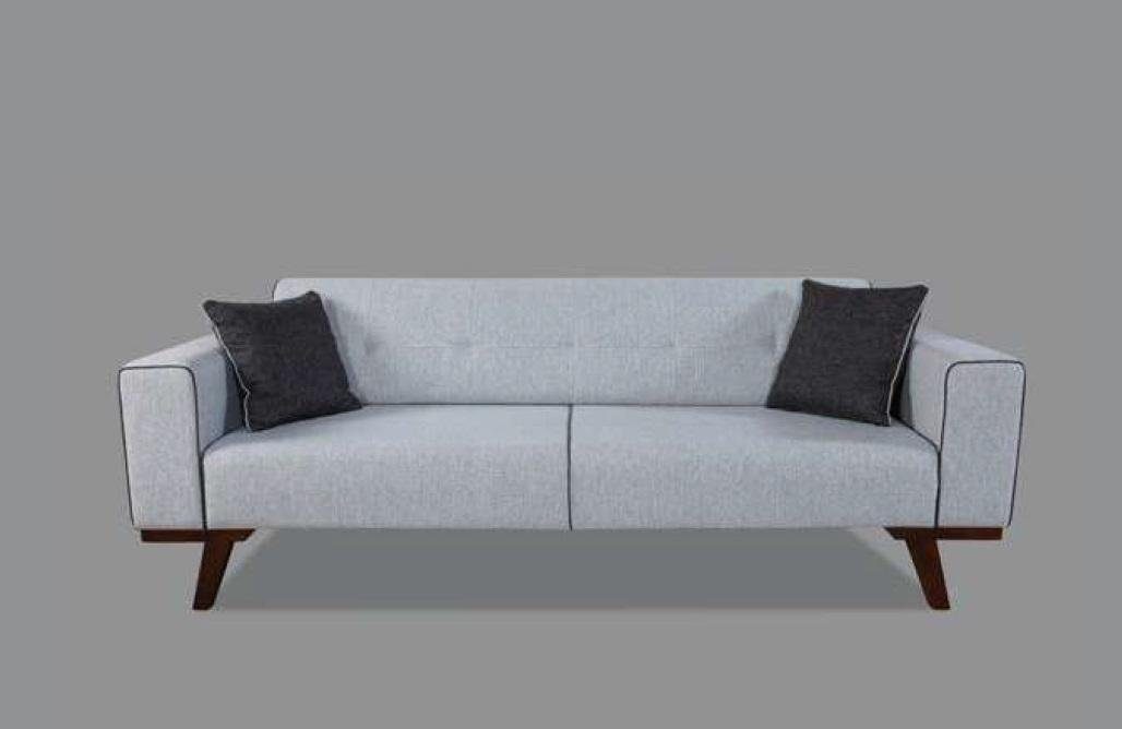 in JVmoebel Textil Sofas Sofa Dreisitzer Multifunktion Europe Stoff Made Sitz Möbel, Sofa 3 Stil