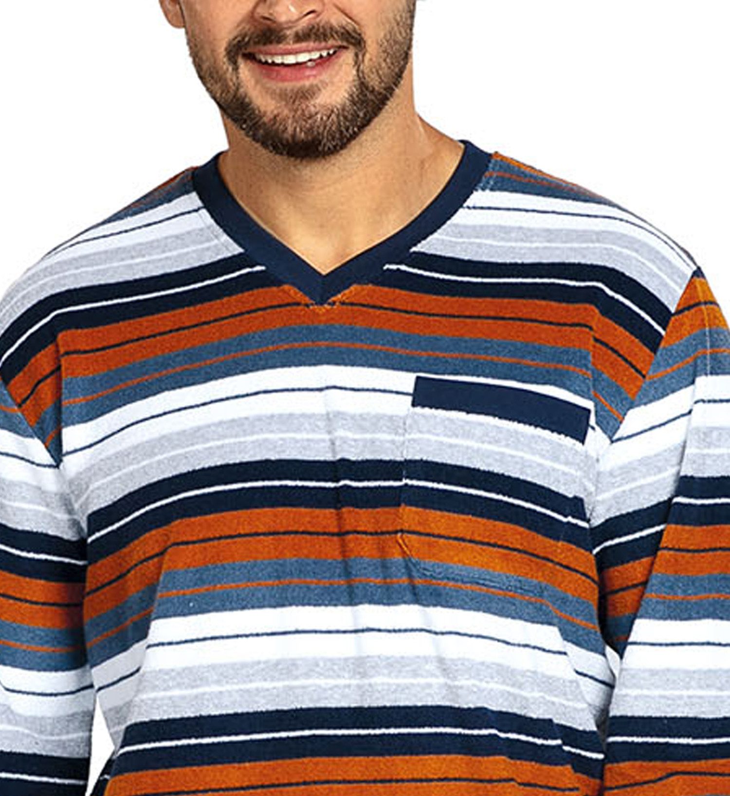 Comte Schlafanzug Gentle Frost (Set, 2 tlg., 2-teilig) Herren Pyjama lang L günstig online kaufen