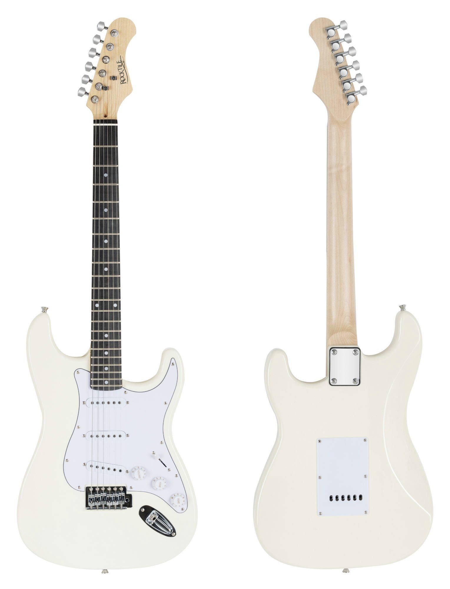 Rocktile E-Gitarre ST-Pack Komplettset E-Gitarre - Ideal für kommende Gitarren-Stars!, Komplettset, inkl. 10 Watt (RMS) Verstärker und Stimmgerät
