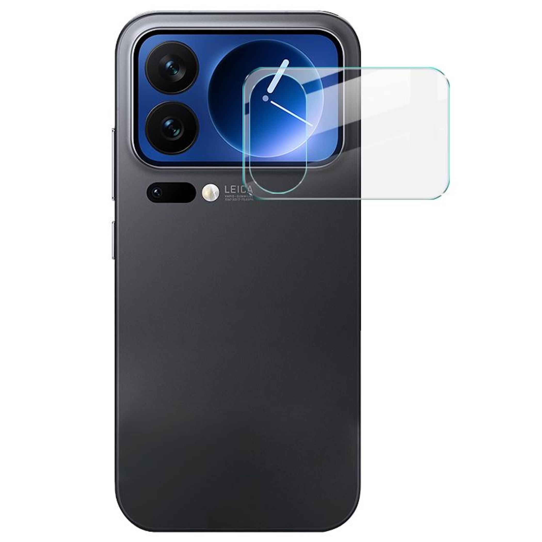 Wigento Handyhülle Für Xiaomi 17 Pro Schutz 9H Hart Glas Kamera Linsen Komplettschutz, 9H Glas, HD-Klarheit, kratzfest