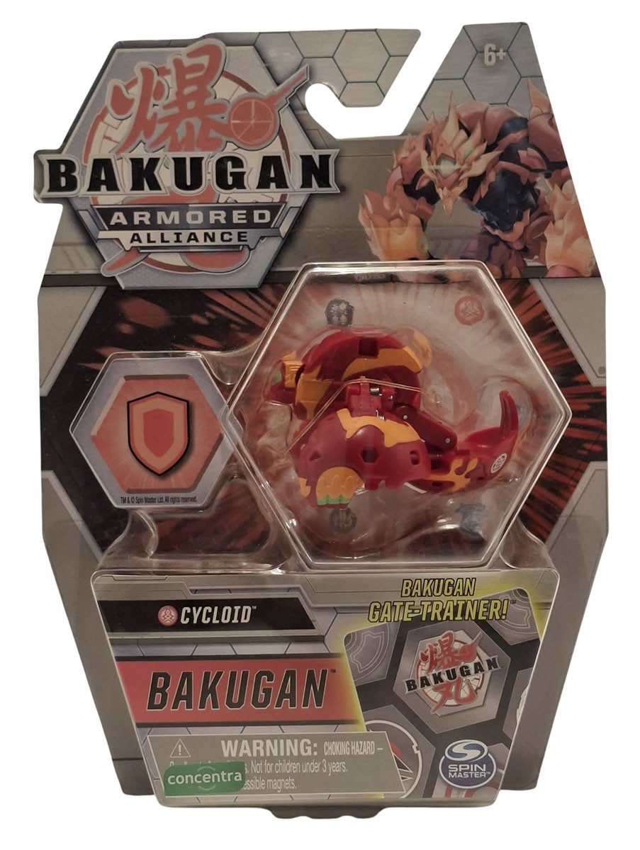 Spin Master Actionfigur Bakugan Armored Alliance, Cycloid Transformierbare Figur Gate Trainer