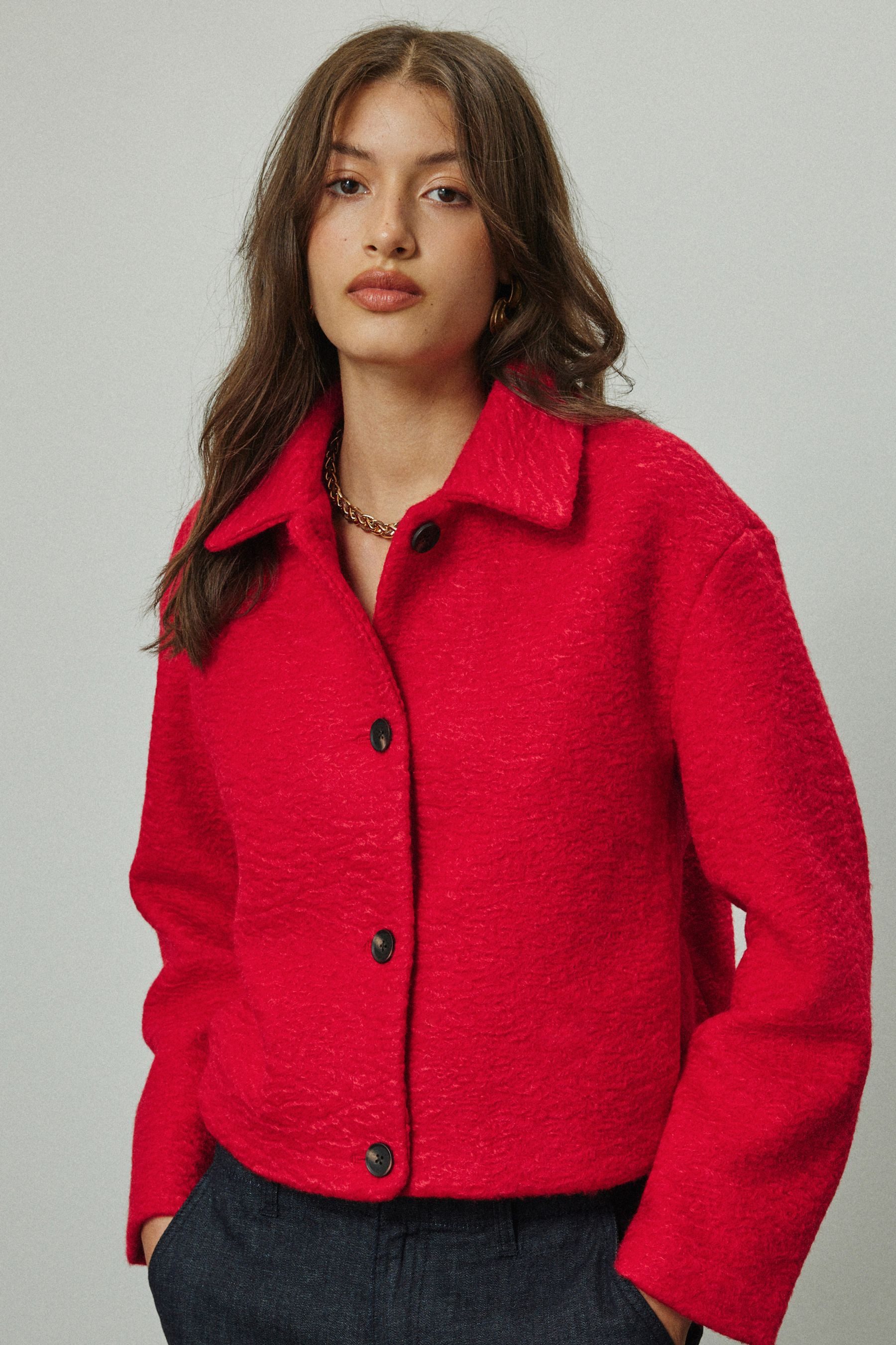 Next Wintermantel Cardigan-Bomberjacke (1-tlg) – Bild 5 von 5