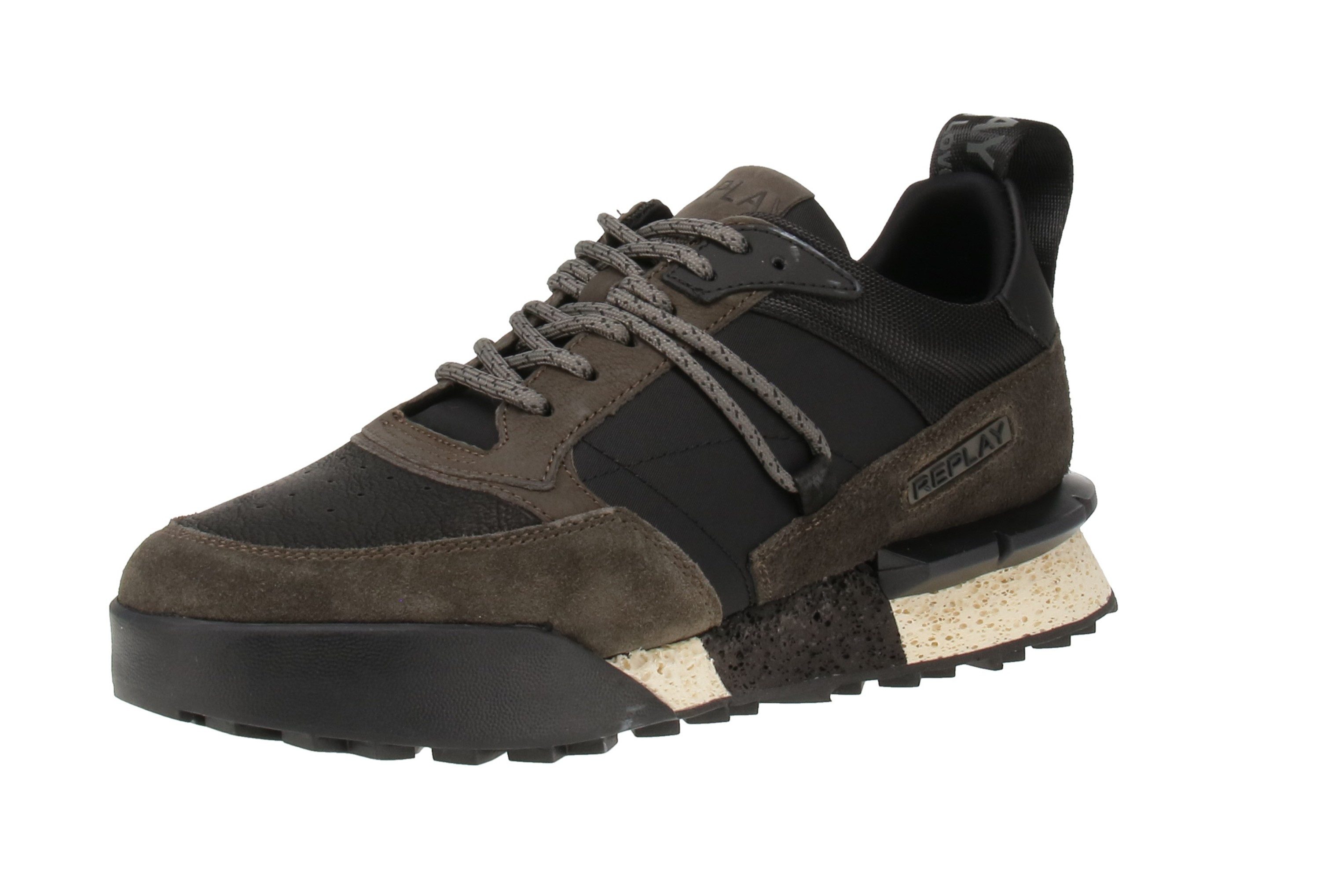 Replay Field Jupiter Hype GMS1P C0048L 167-Black-D.Grey Sneaker