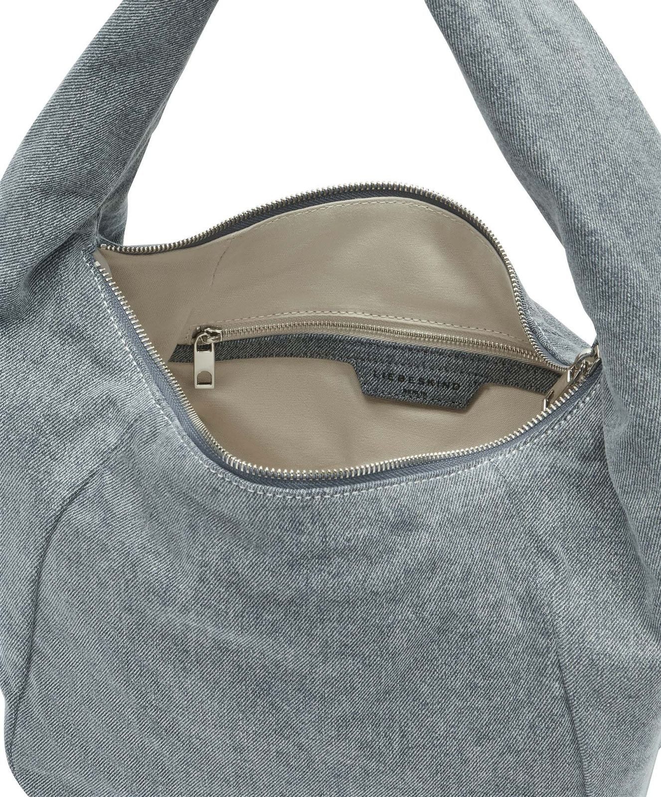 Liebeskind Berlin Schultertasche Denim Hobo Bag – Bild 3 von 4