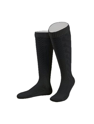 Almbock Trachtensocken »Trachten Socken lang« (1-Paar) schwarz