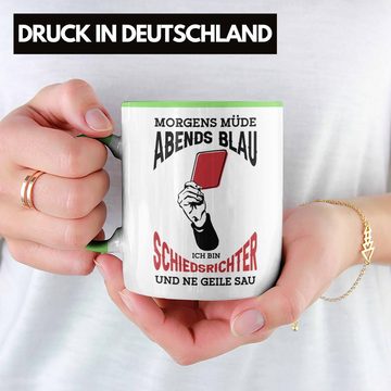 Trendation Tasse Schiedsrichter Tasse Geschenk für Schiedsrichter mit Spruch