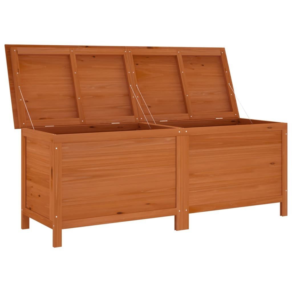 vidaXL Auflagenbox 150 x 50 x 565 cm Gartentruhe Kissenbox Kissentruhe Auflagenbox Holztr