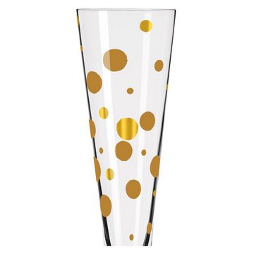 Ritzenhoff Sektglas Goldnacht, Glas, Transparent H:24cm D:7cm Glas