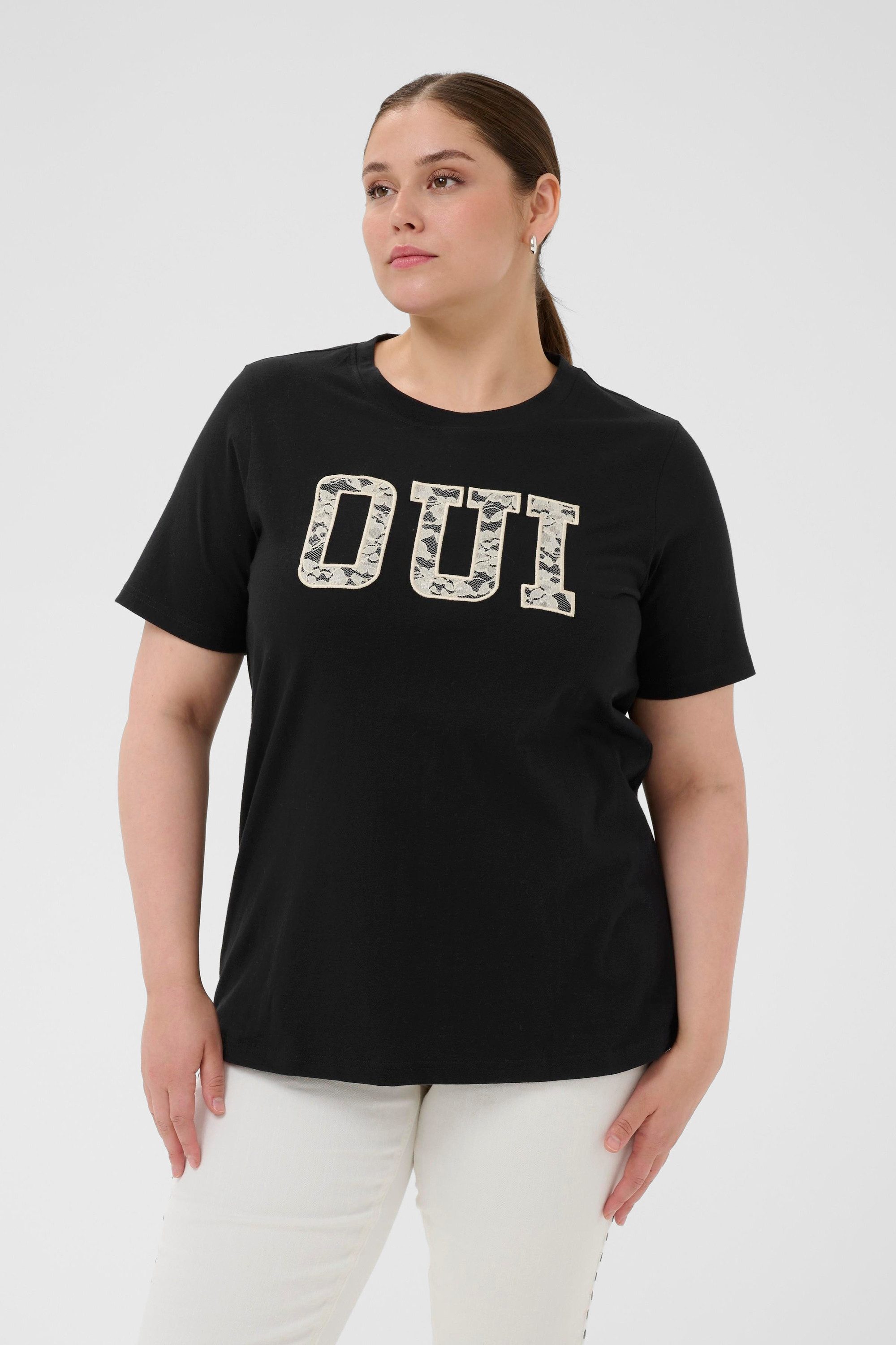 KAFFE Curve T-Shirt T-shirt KClucie Große Größen