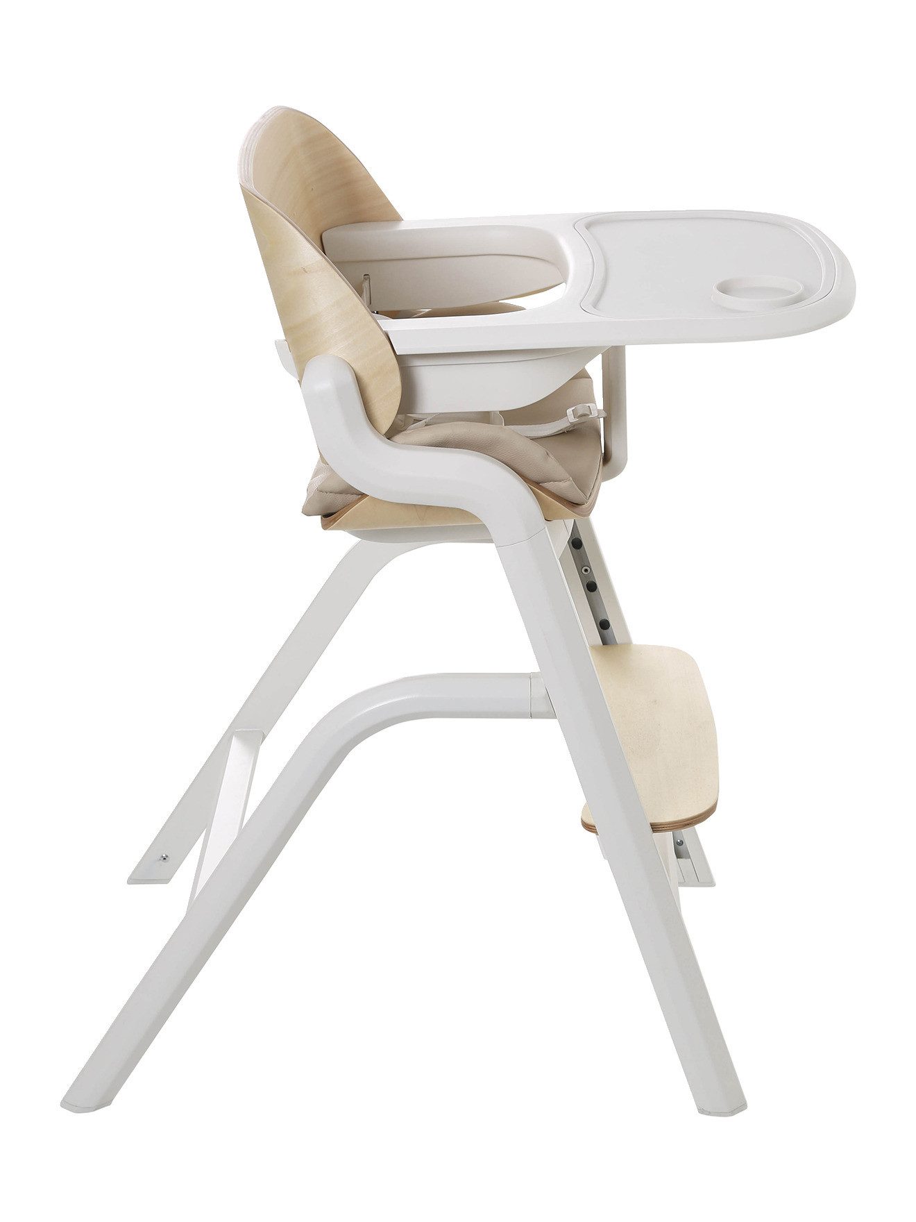 vertbaudet Hochstuhl 4-in-1 Hochstuhl-Set WOODYNEST, Mitwachsend, 4-in-1