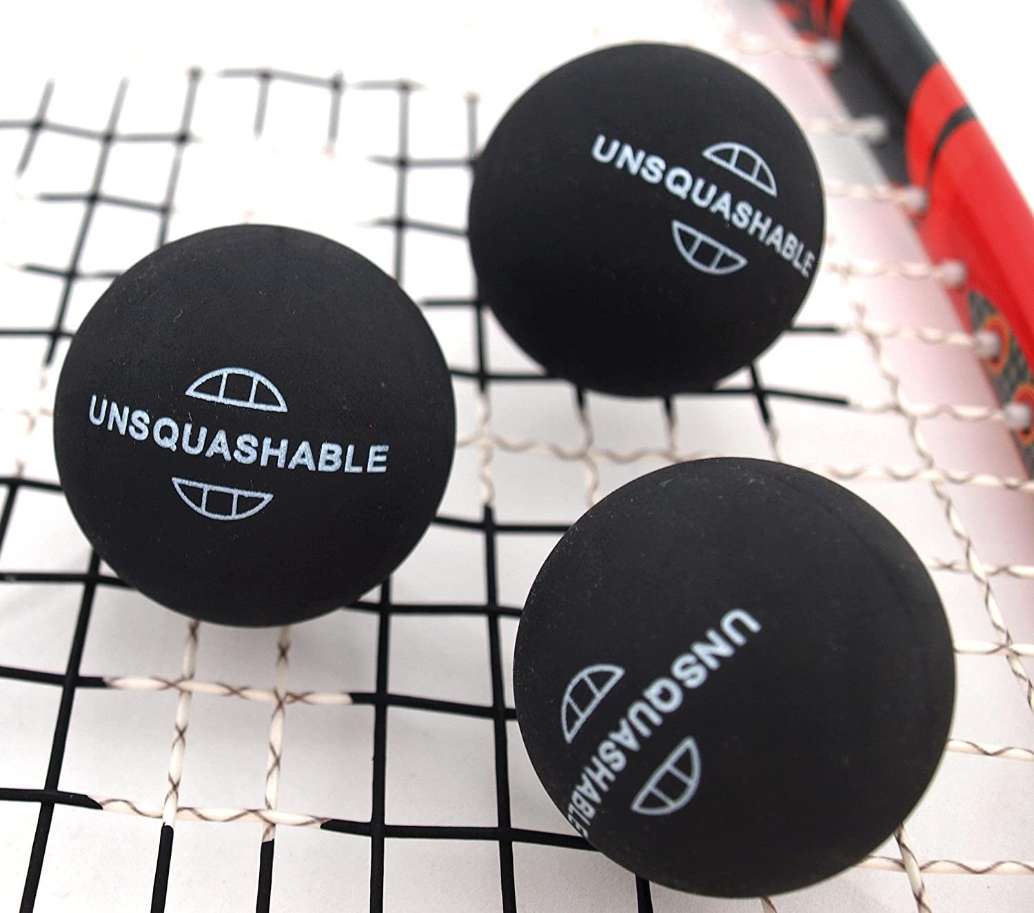 Schildkröt Squashball UNSQUASHABLE (25-St), Doppelgelb